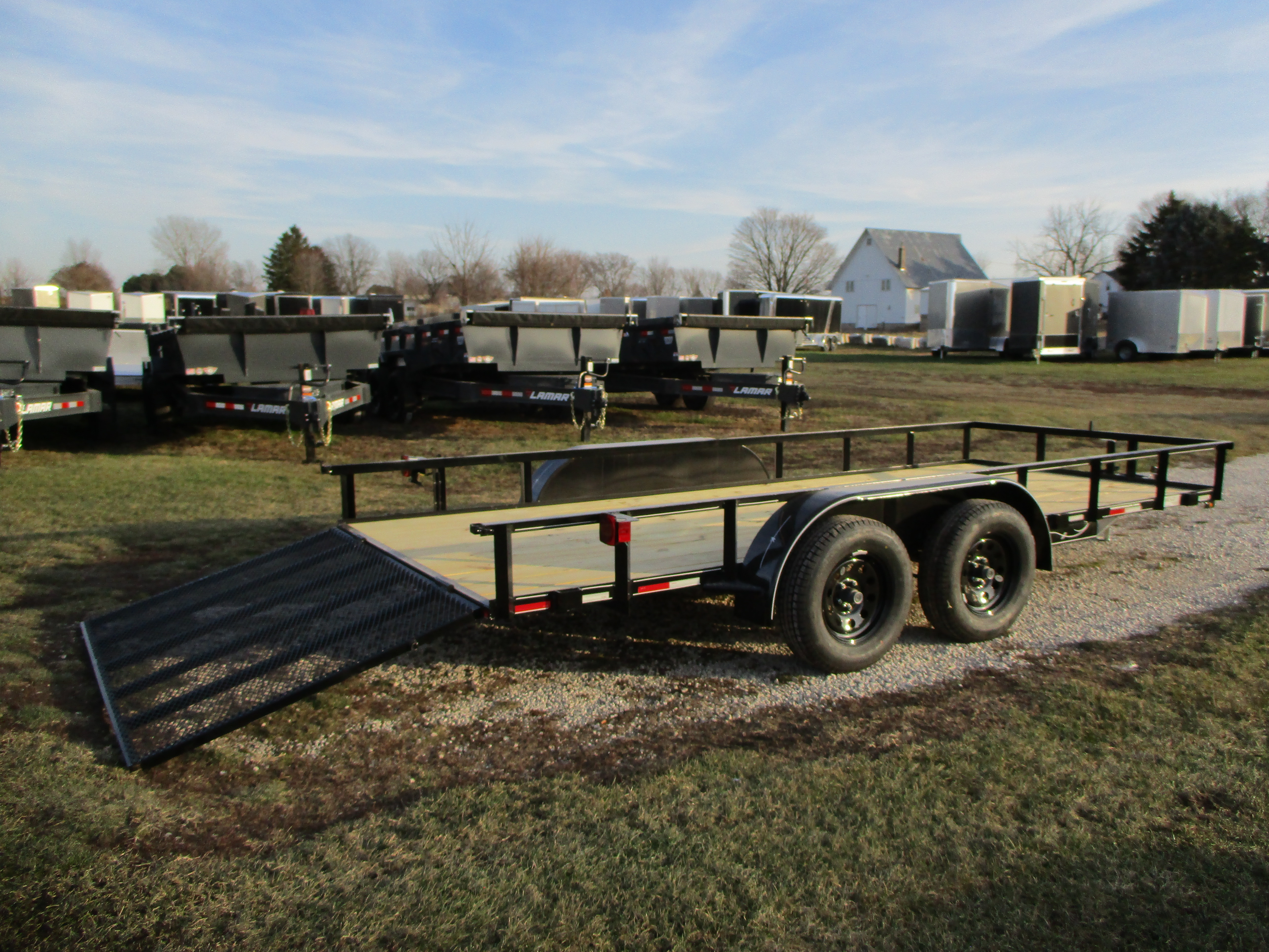 2024 Wesco 76x16' Utility :: Rondo Trailer