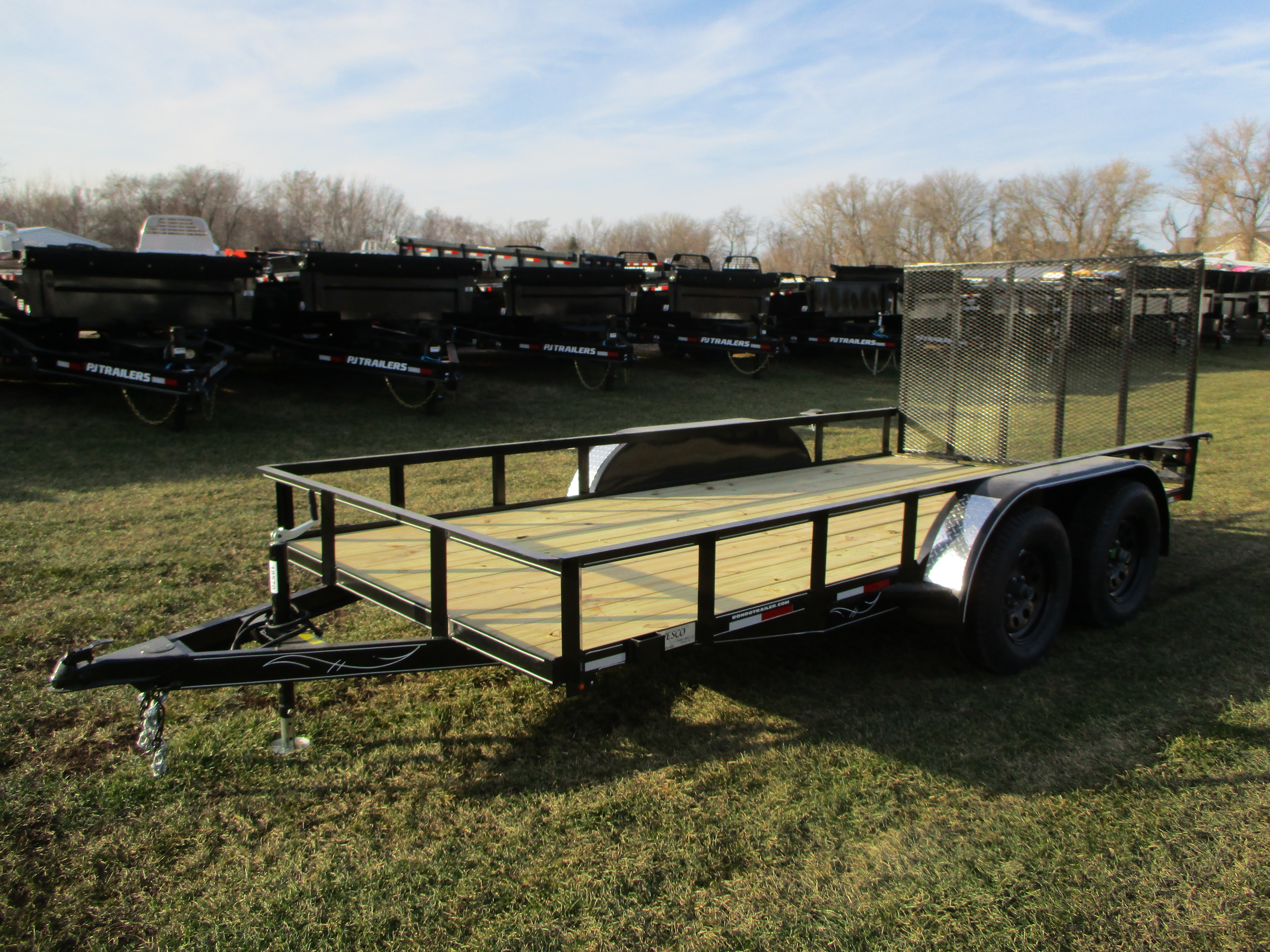2024 Wesco 76x14' Utility :: Rondo Trailer