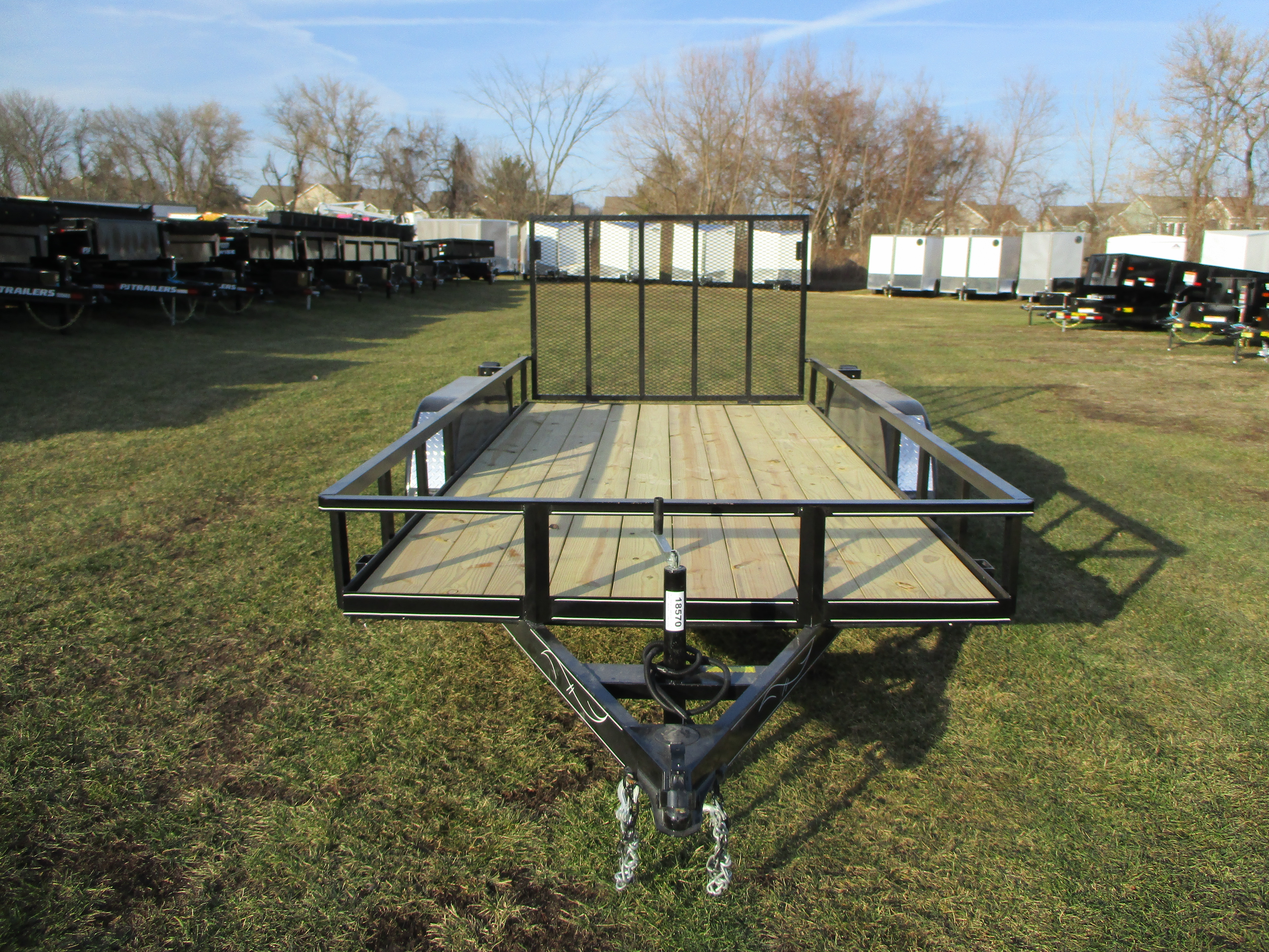 2024 Wesco 76x14' Utility :: Rondo Trailer