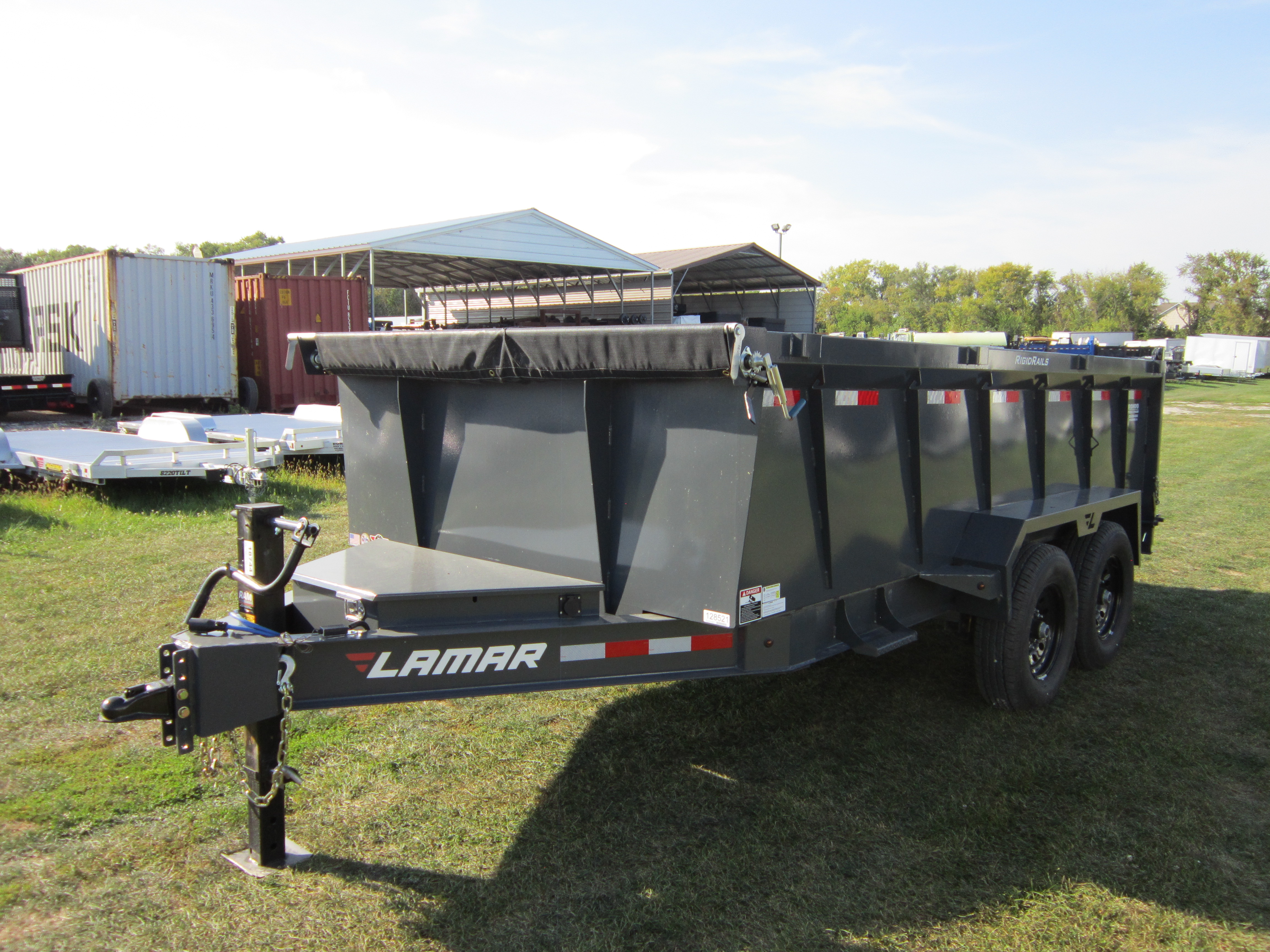 2024 Lamar 83x14' Dump DL831427 :: Rondo Trailer