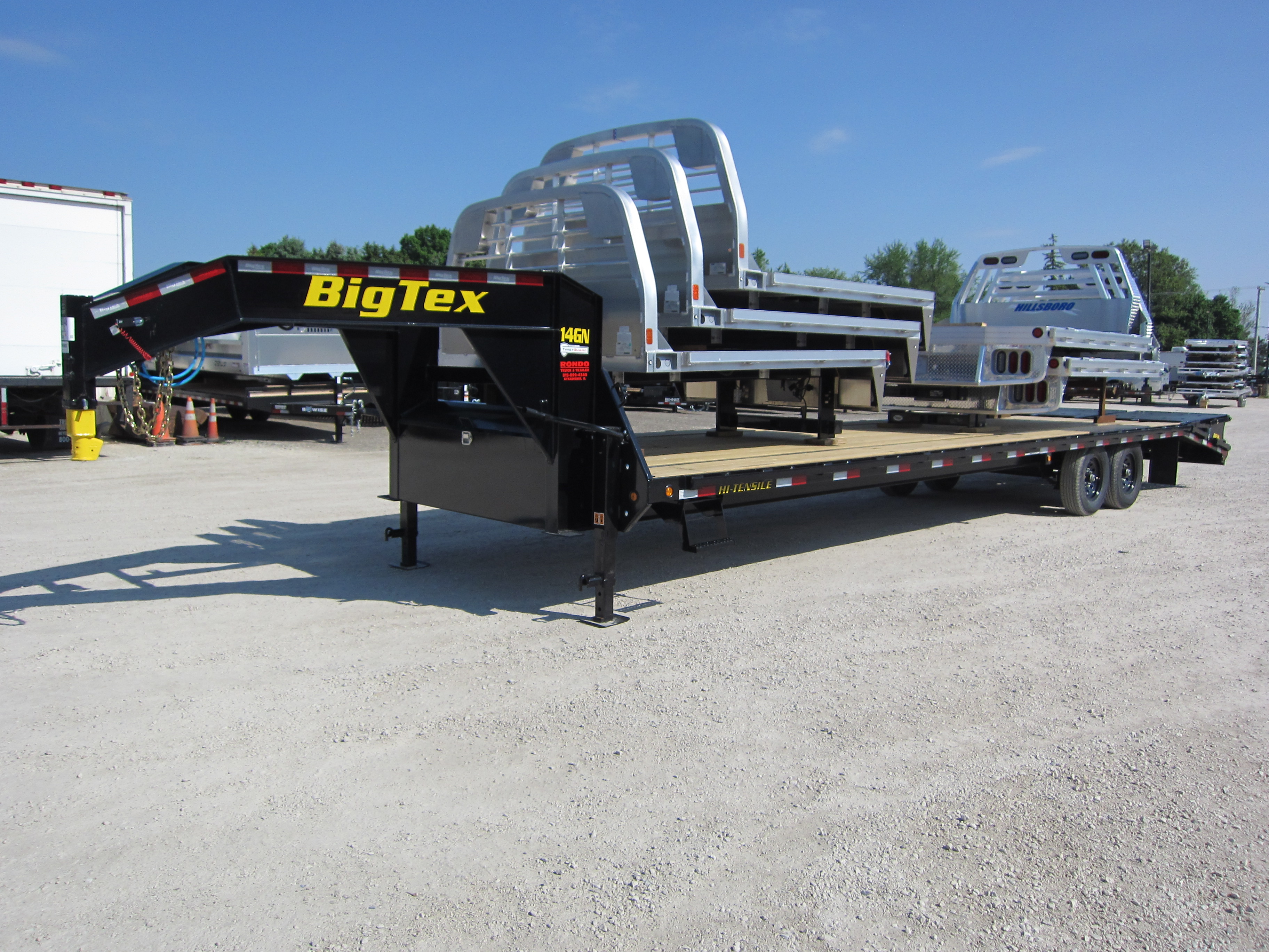 2025 Big Tex 102x33  Gooseneck 14GN-33D5A-MRBK
