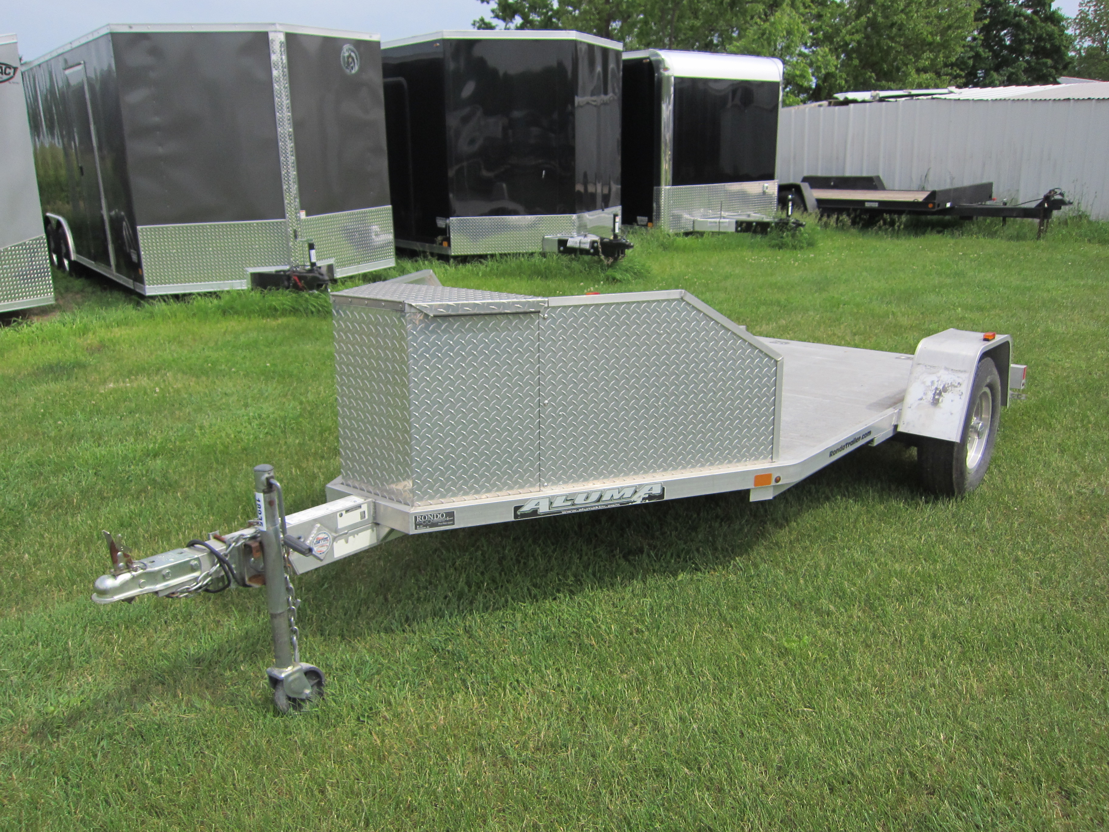 2013 Aluma 63x11.41  Aluminum Single Axle Utility TK1