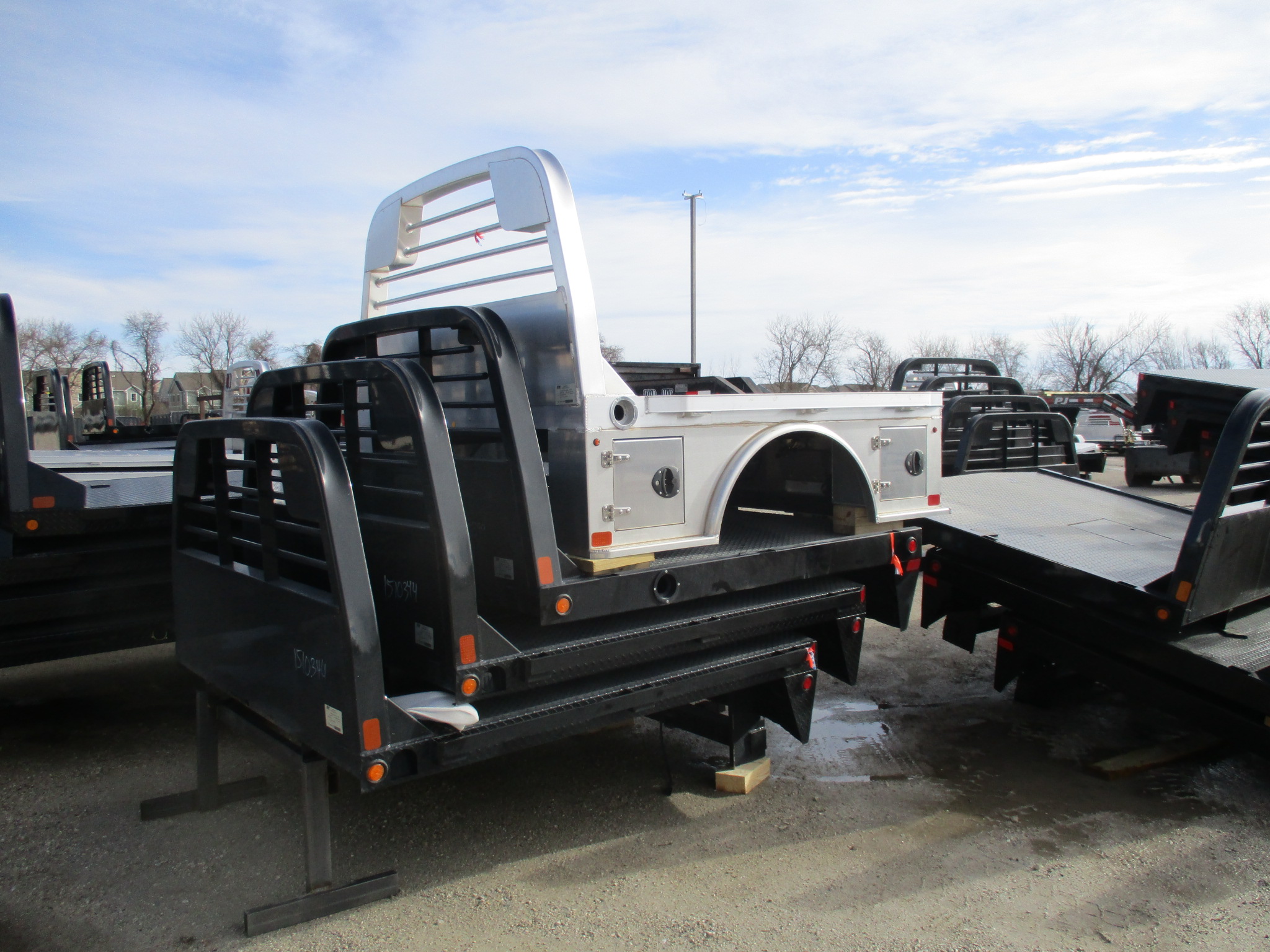 NEW CM 7 x 84 SS Flatbed Truck Bed