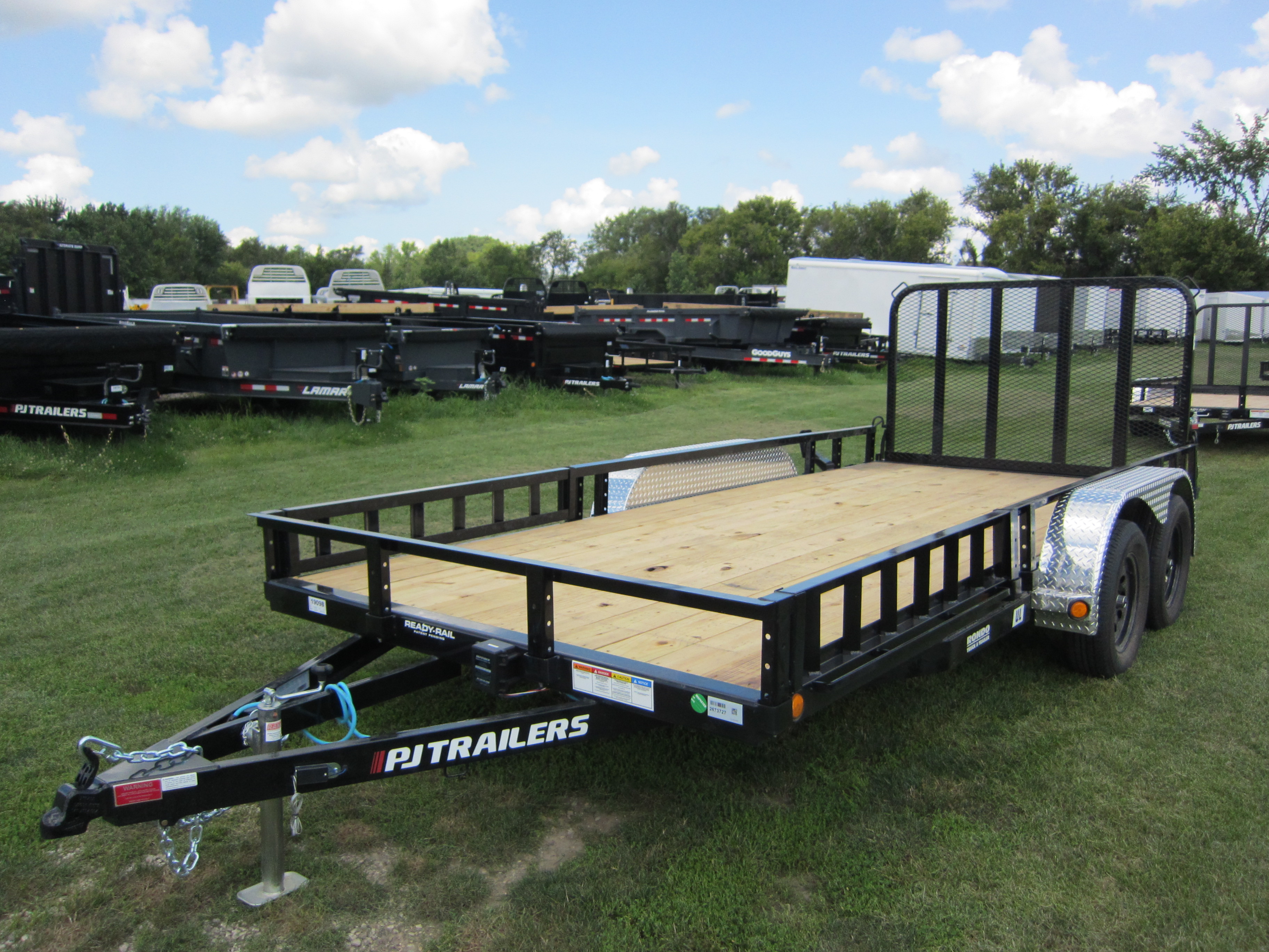 2025 PJ Trailer 83x16' UL Utility UL21632CSFK-ATVR-SP02 :: Rondo
