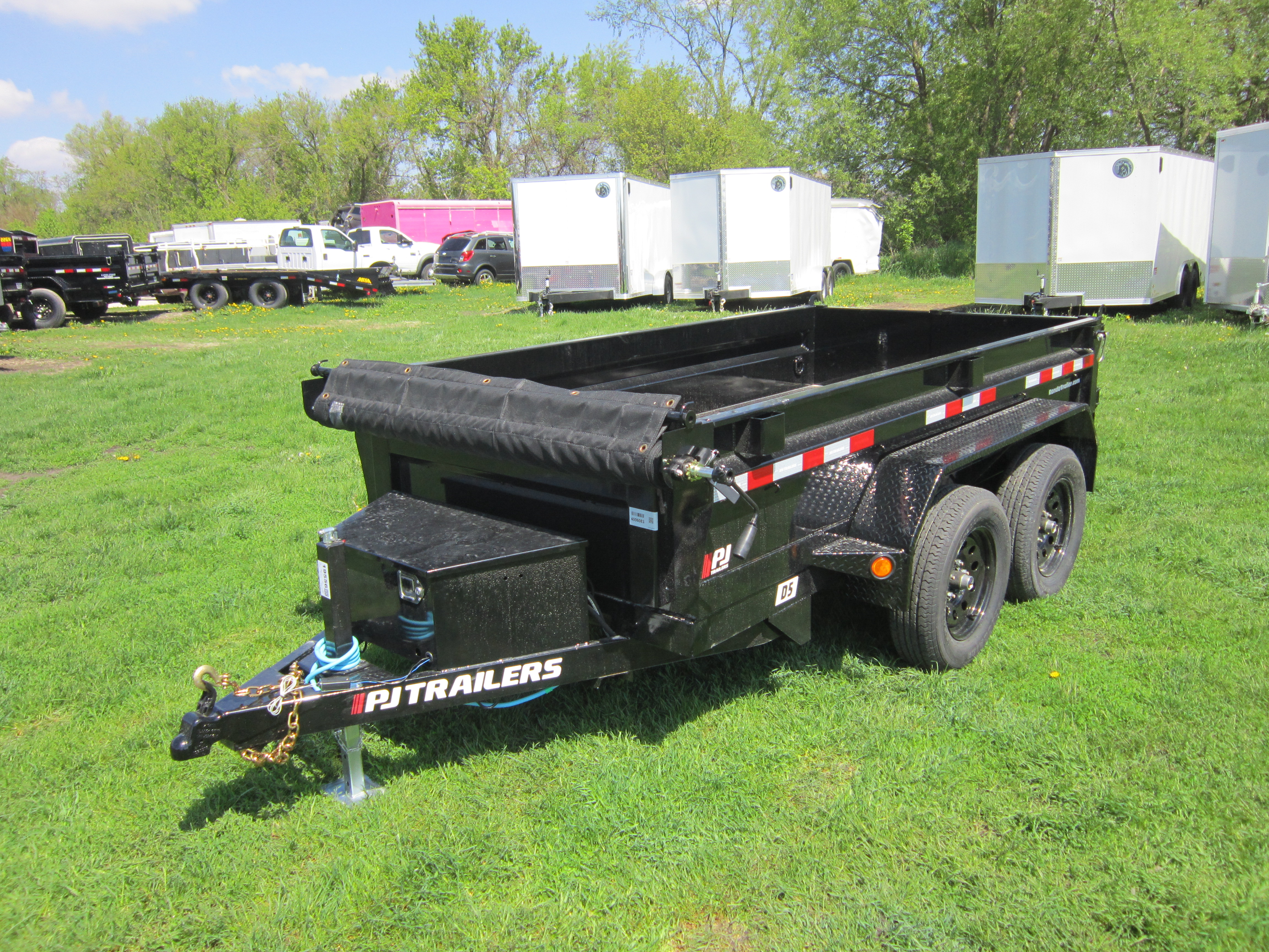 2025 PJ Trailer 60x10 D5 Dump D521032BSSK-TK01