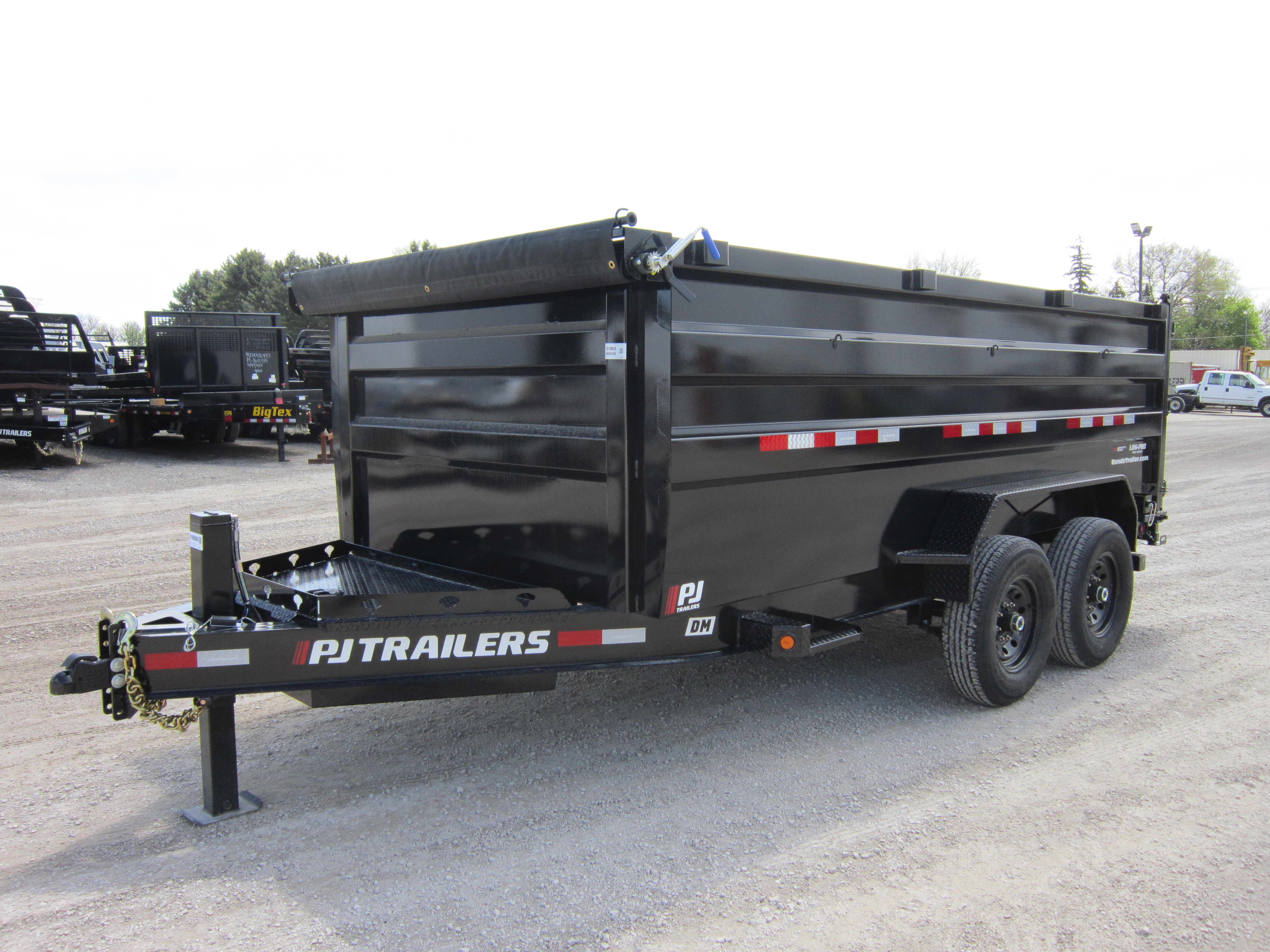 2025 PJ Trailer 83x14 DM Dump DMJ1472BSSK-JA05