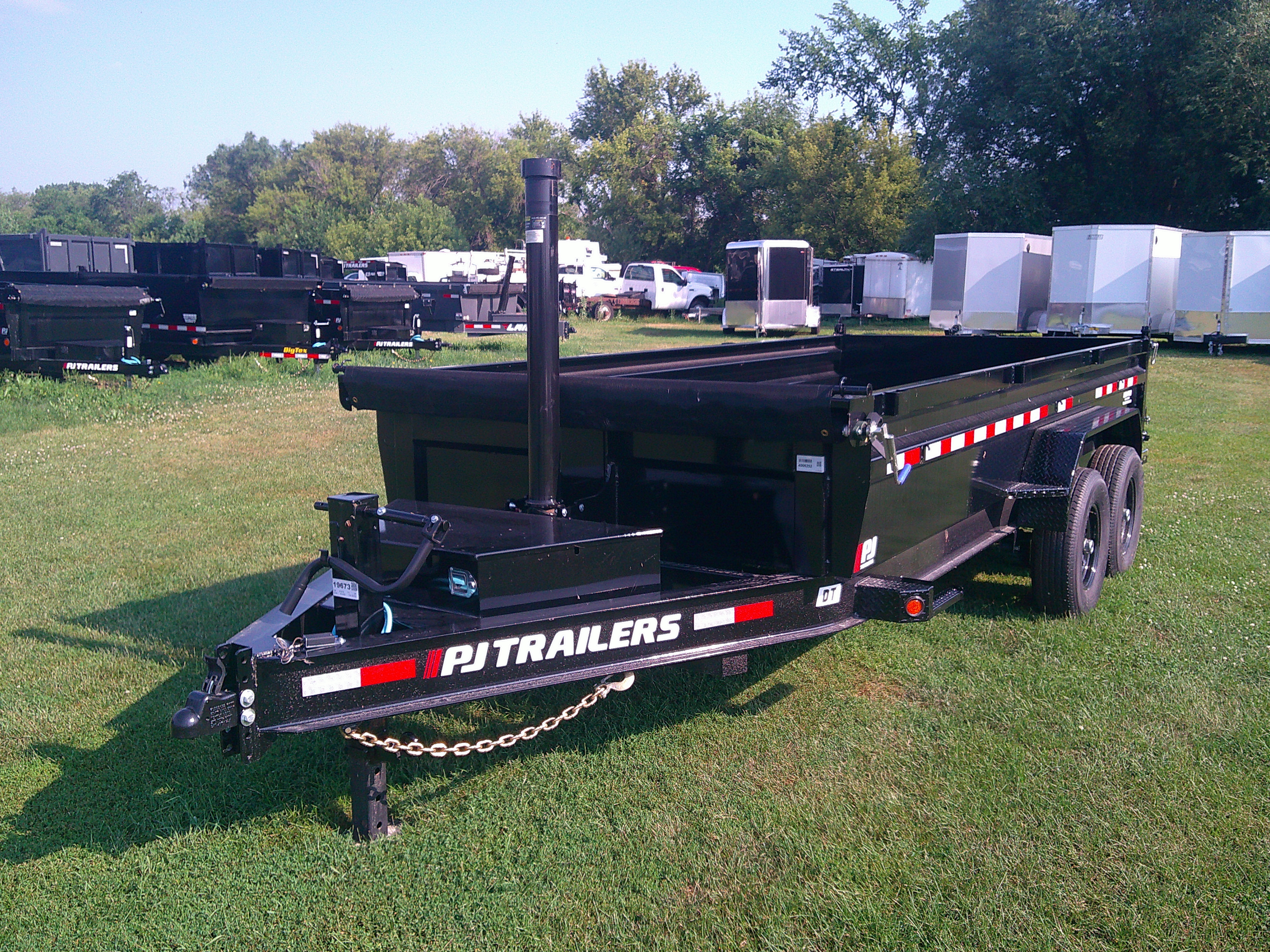 2025 PJ Trailer 83x16 DT Dump DTJ1672BSSK