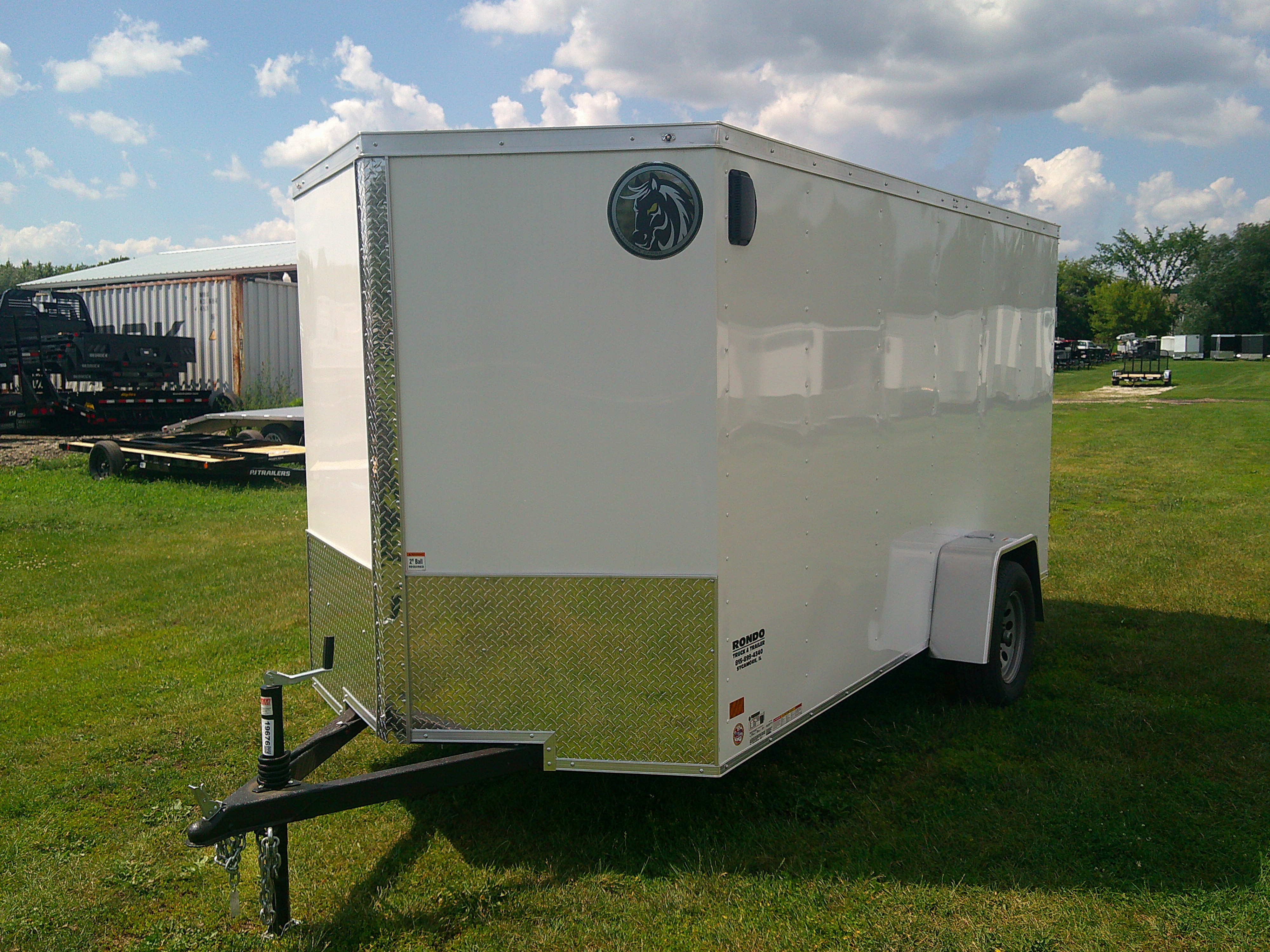 2025 Darkhorse 6x12  Enclosed Cargo DHW6X12SA30