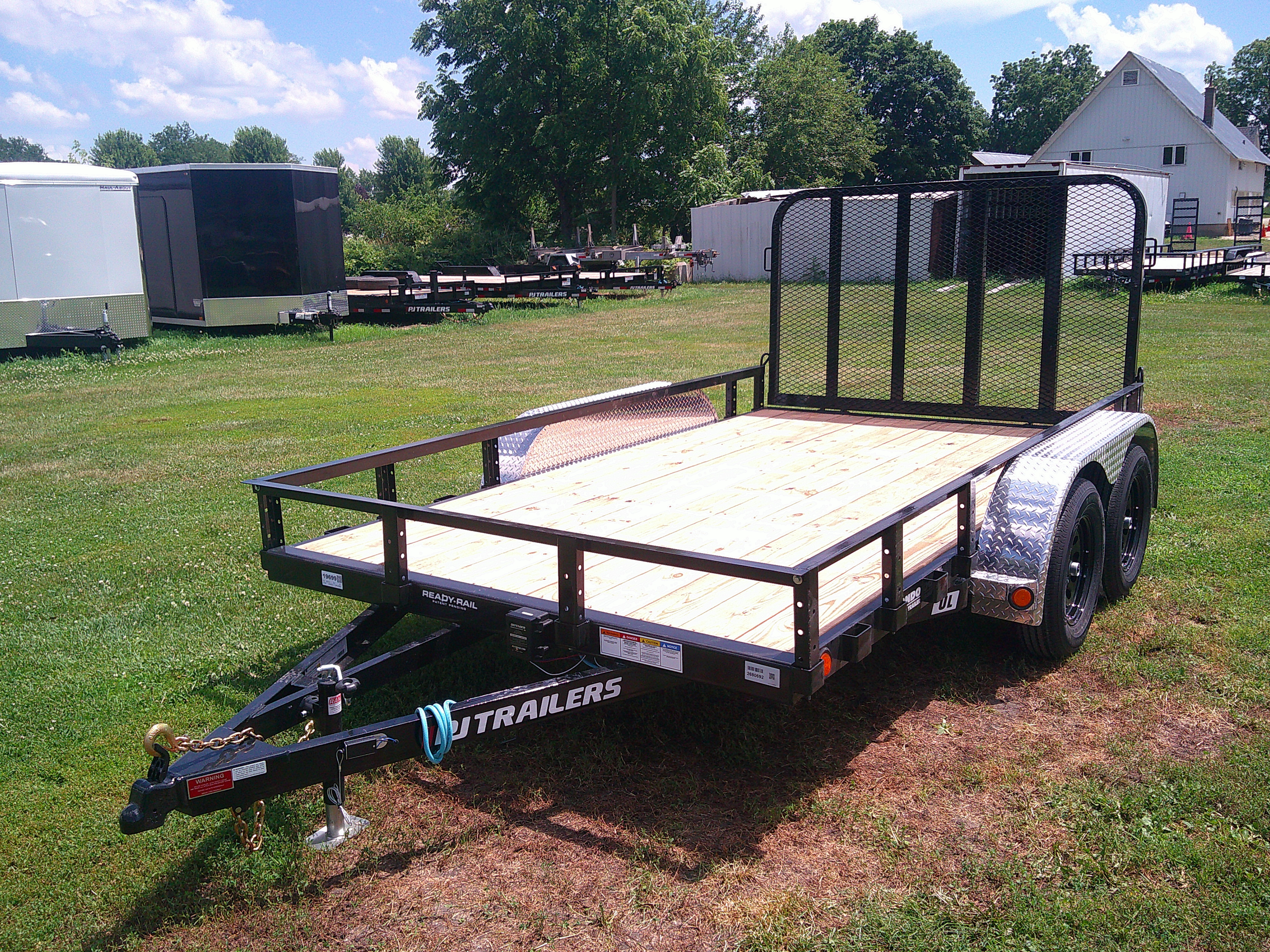 2026 PJ Trailer 83x12 UL Utility UL21232ESGK