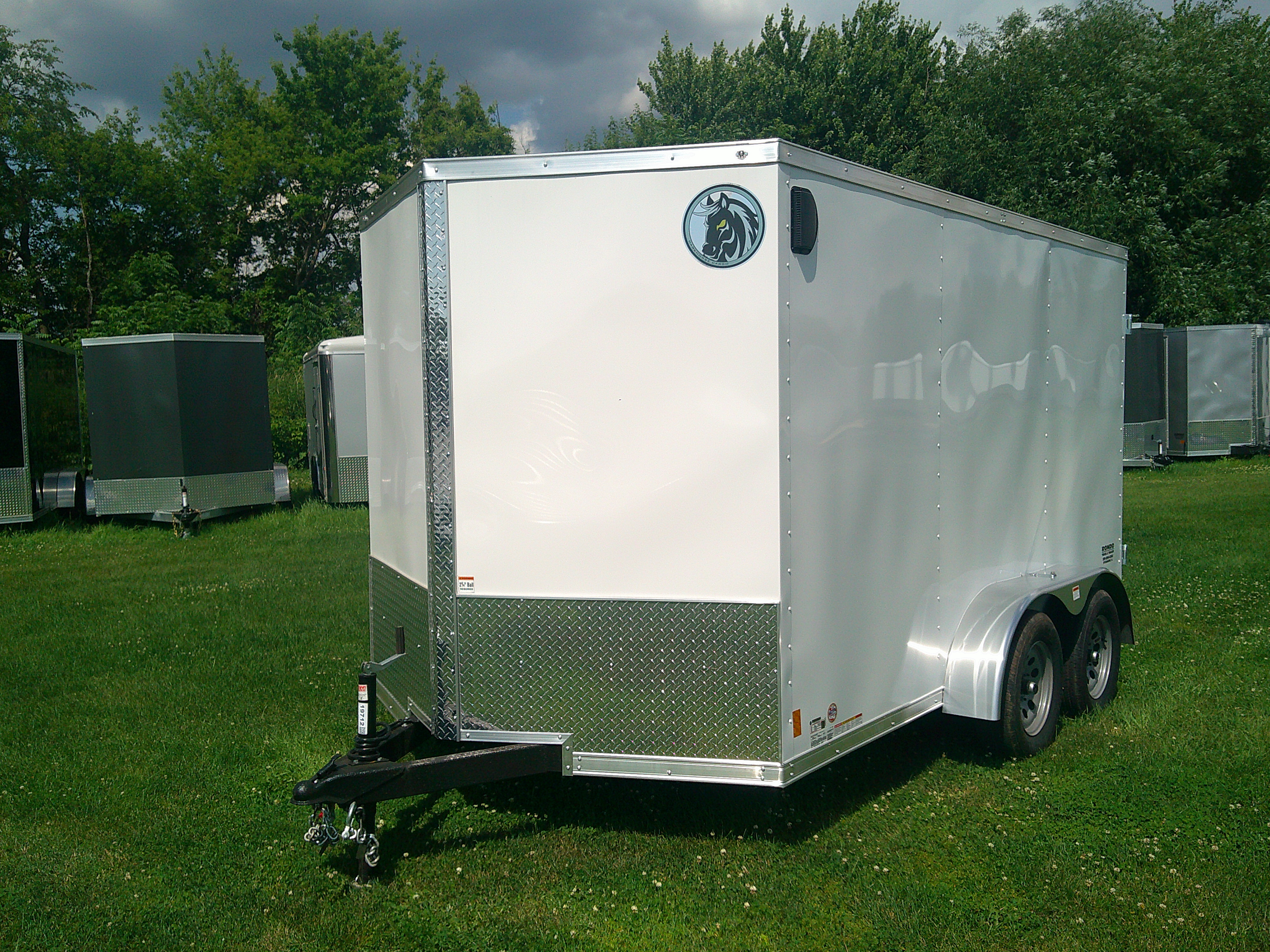 2025 Darkhorse 7x12  Enclosed Cargo DHW7X12TA35