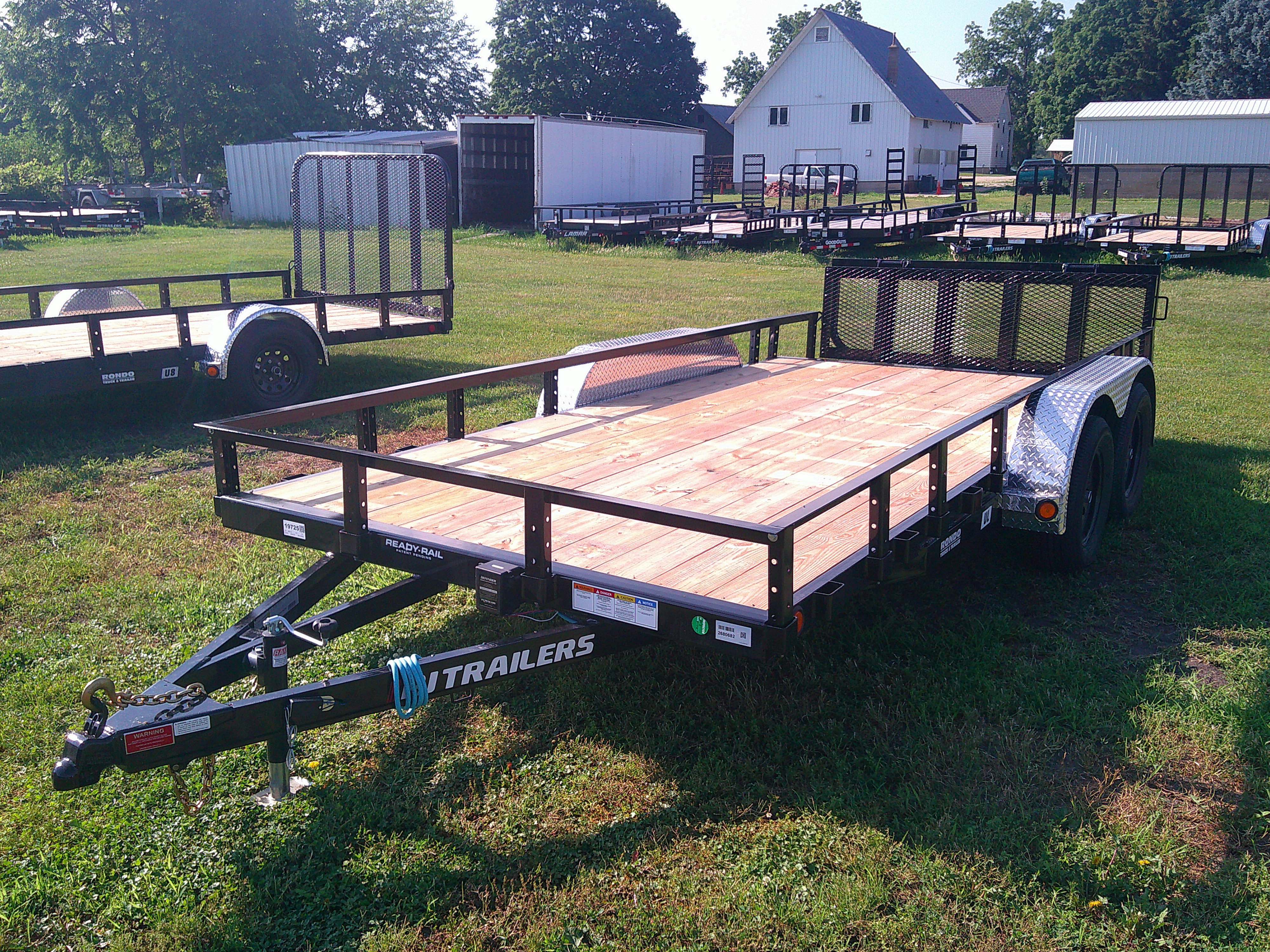 2026 PJ Trailer 83x16 UL Utility UL21632ESMK