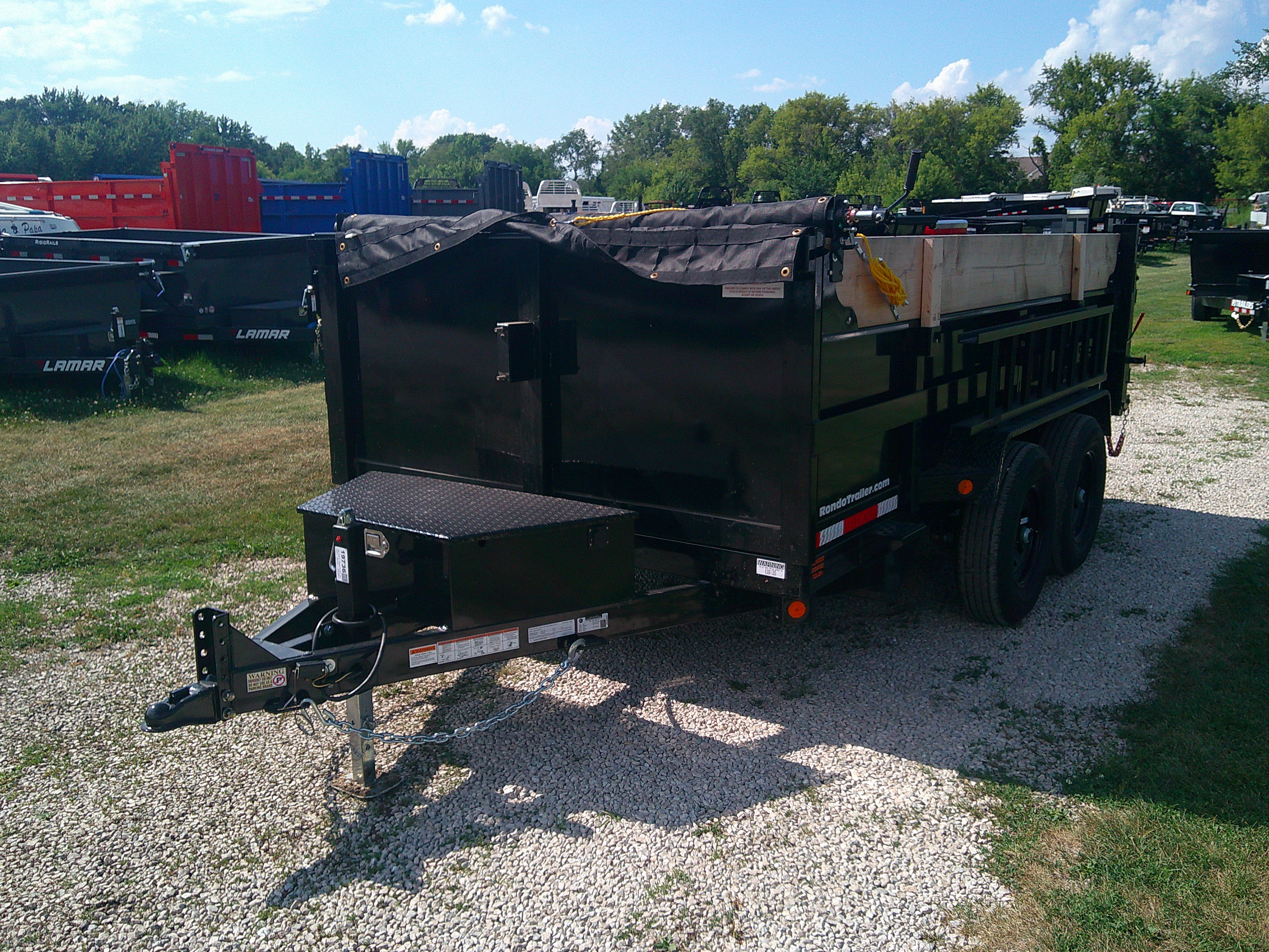 2024 Quality Steel 83x12  Dump 