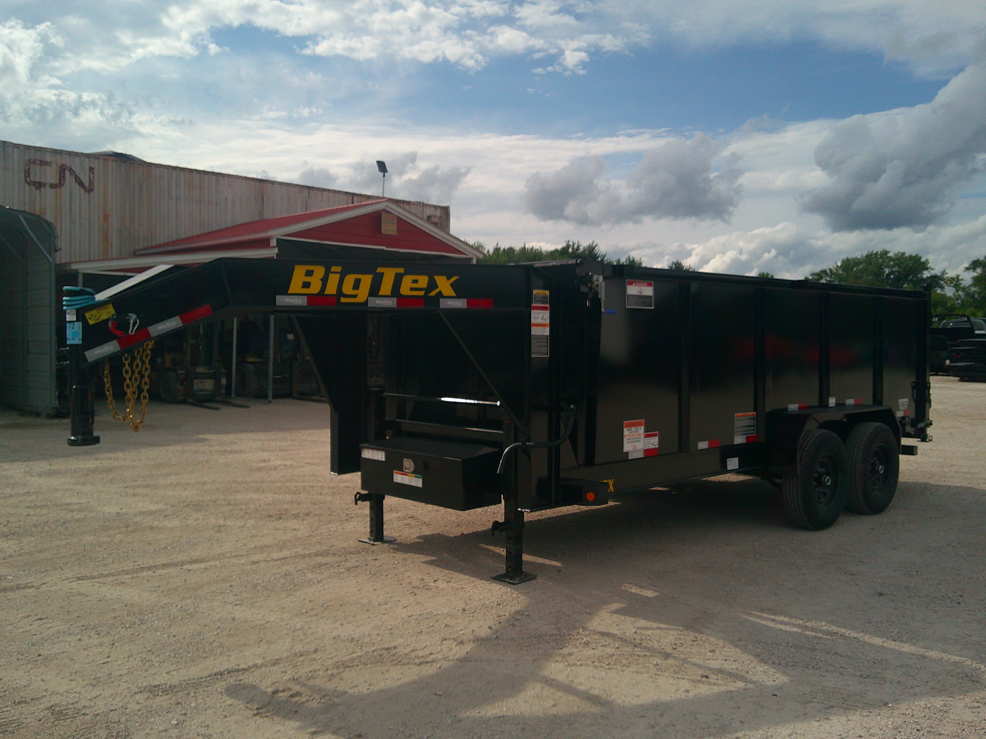 2026 Big Tex 83x16  Gooseneck Dump 14GX-16BK6-P4