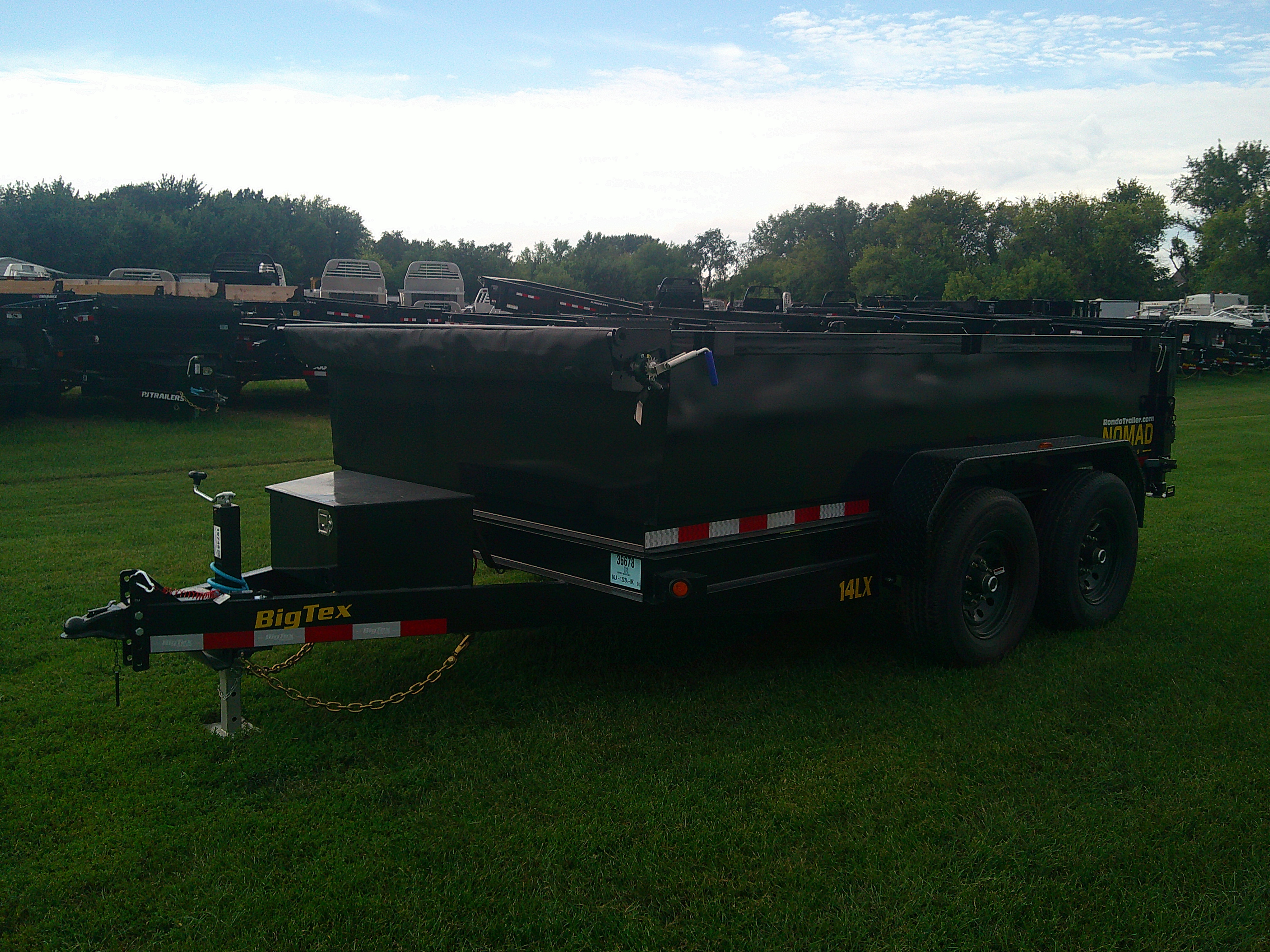 2026 Big Tex 83x12  Dump 14LX-12C2A-BK