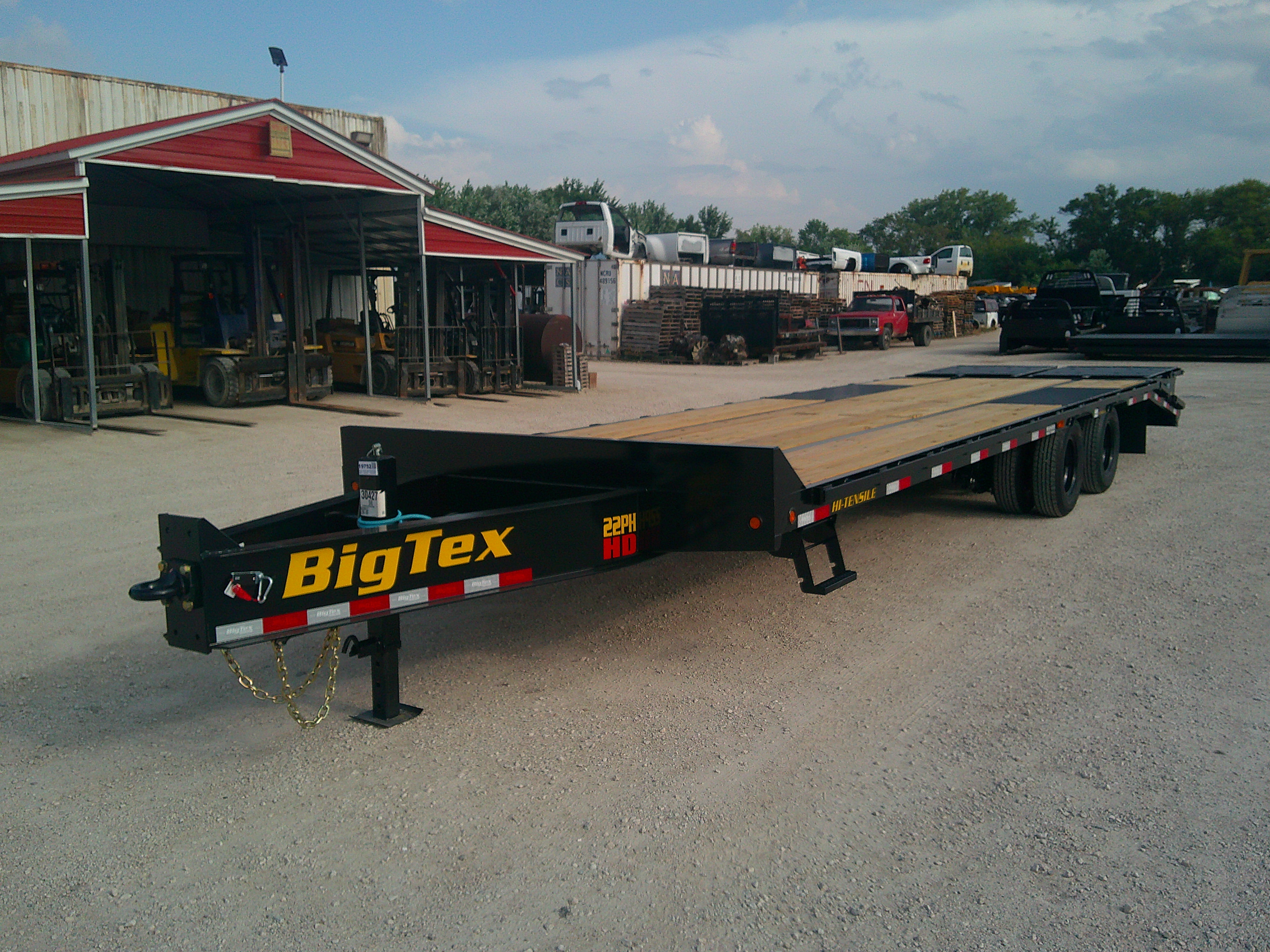 2026 Big Tex 102x30  Equipment Deckover 22PH-25BK+5MR