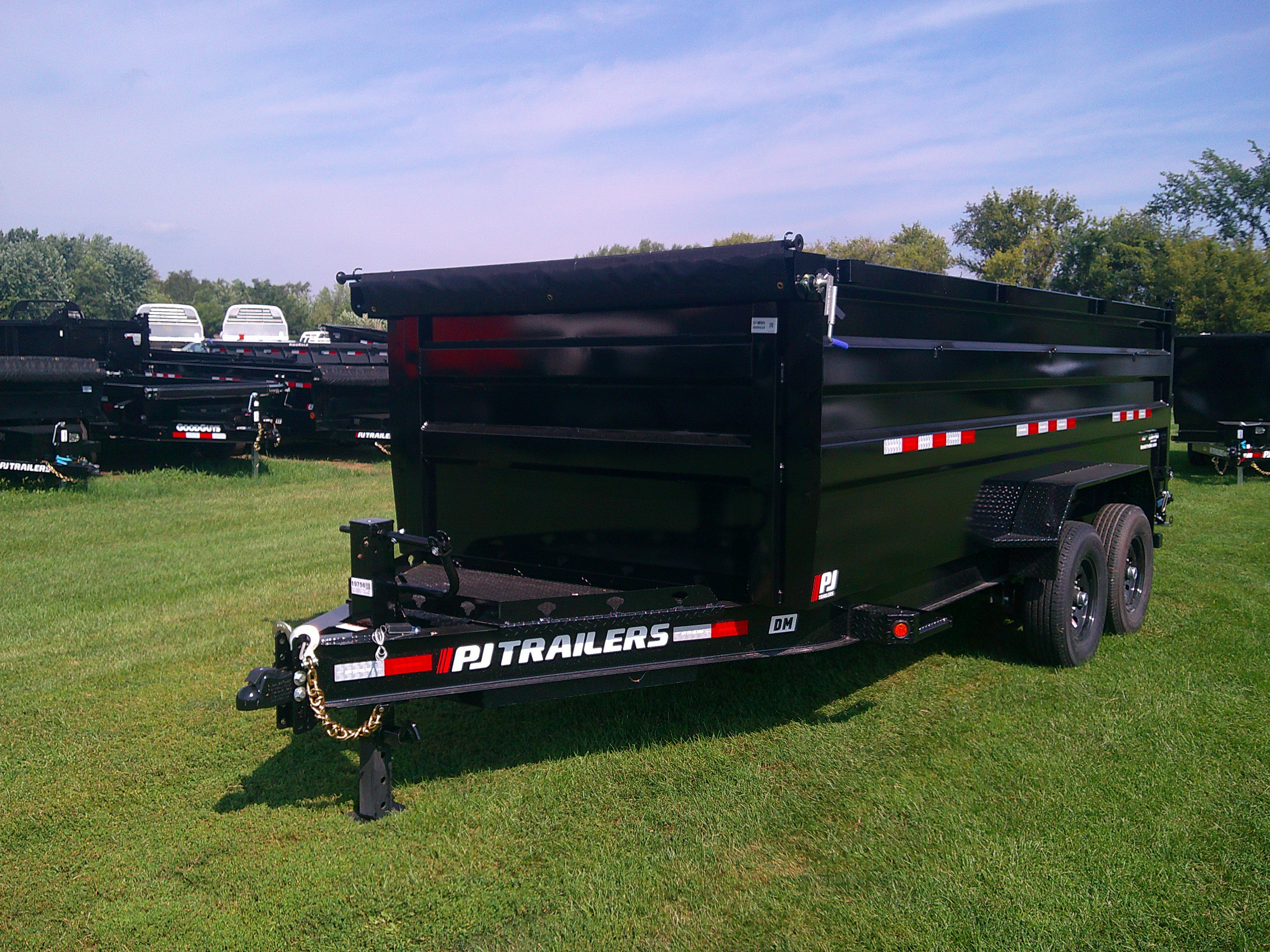 2026 PJ Trailer 83x16 DM Dump DMJ1672BSSK