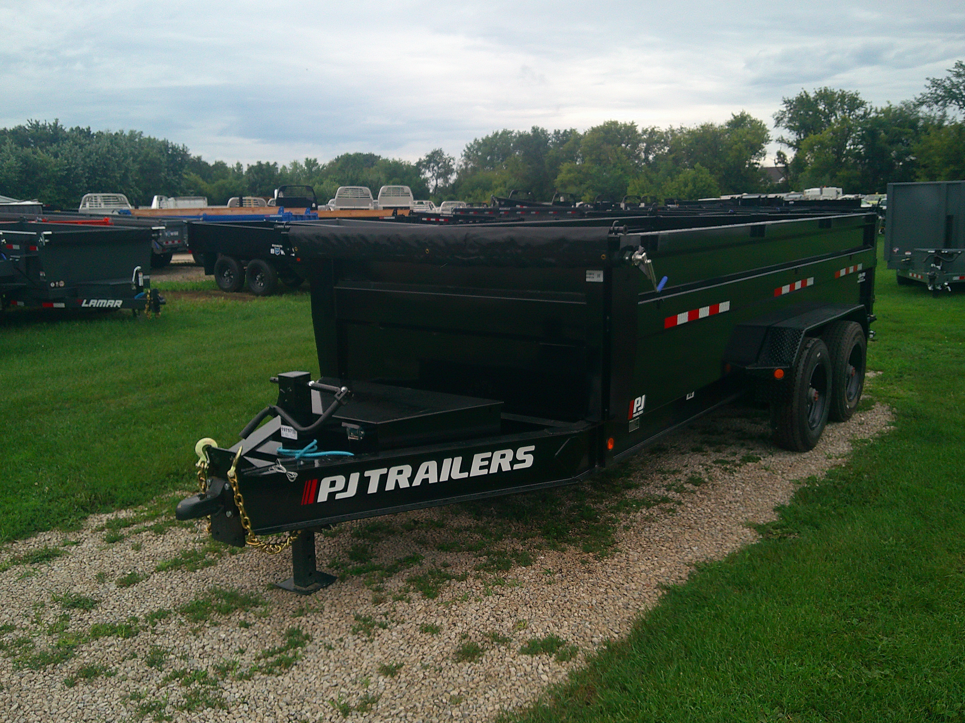 2025 PJ Trailer 83x16 DE Dump DEB16S2BTSK