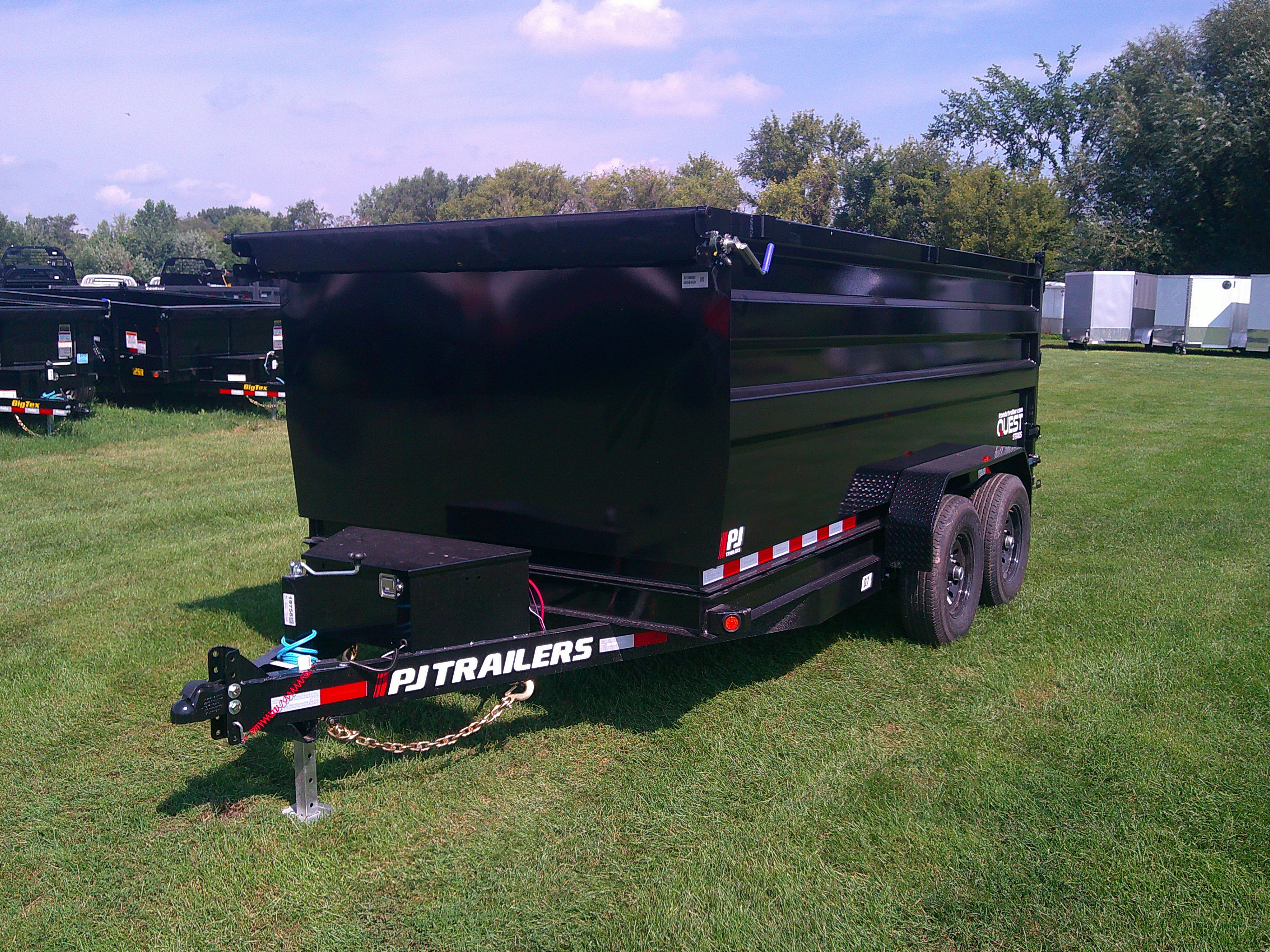 2026 PJ Trailer 83x14 D7 Dump D7J1472BSSK-SW04