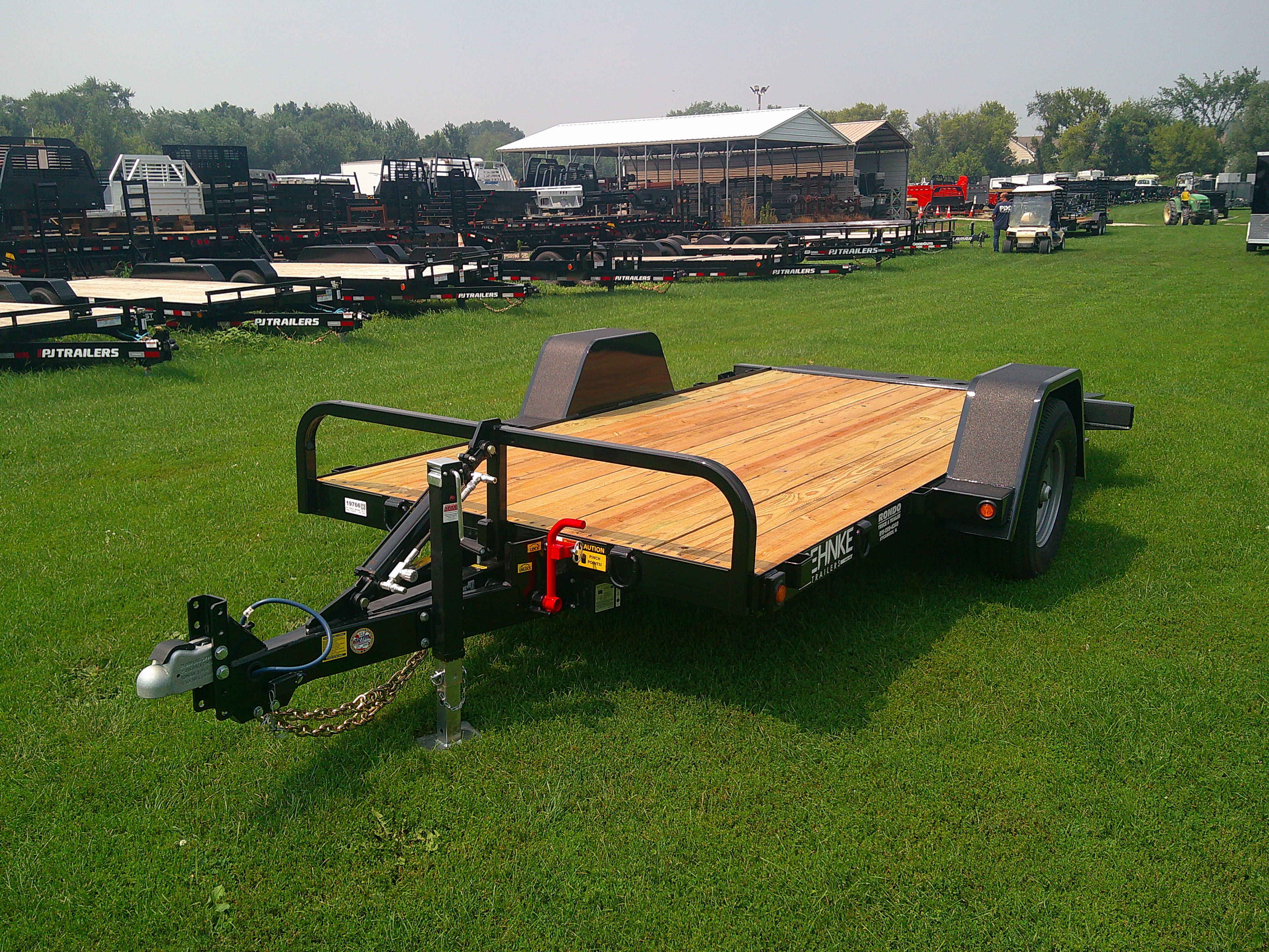 2026 Behnke Trailers 72x14  Equipment Tilt UT6X14NRT-7