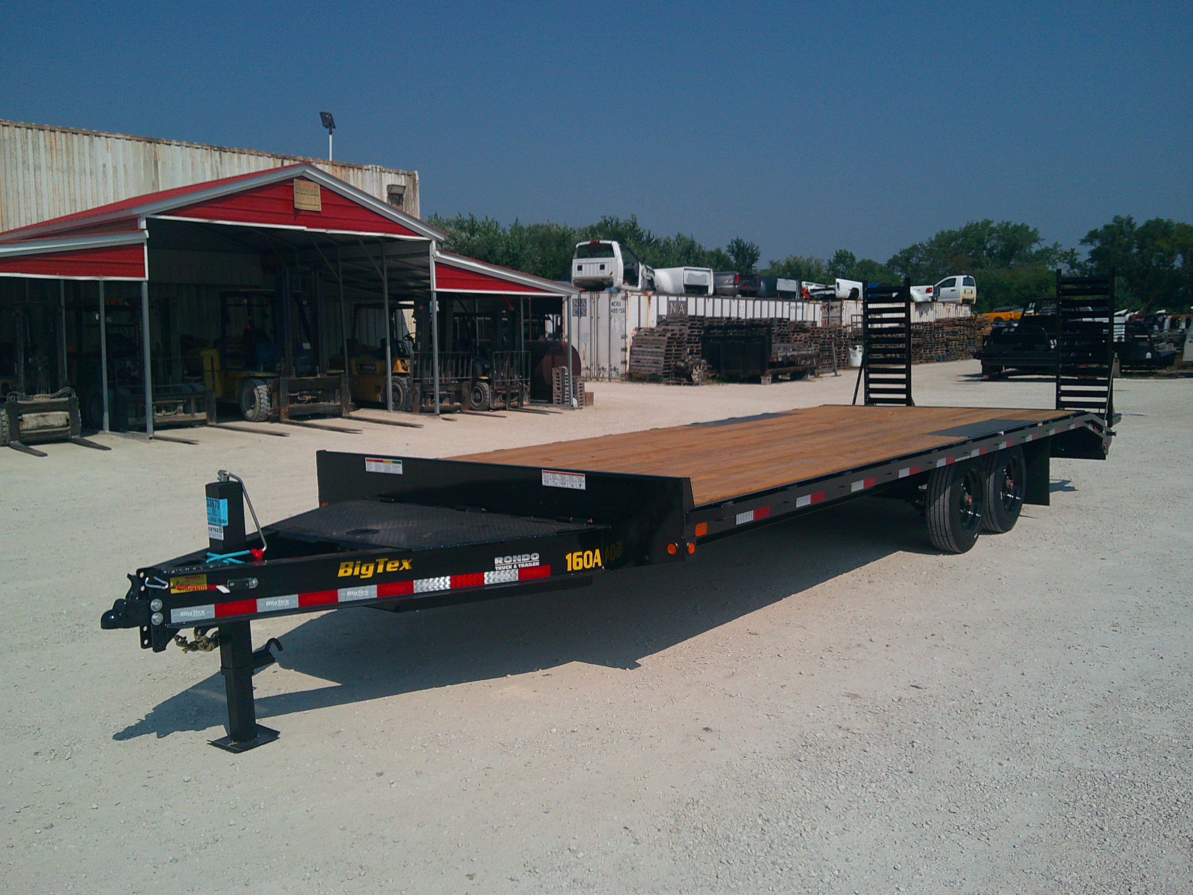 2026 Big Tex 102x24  Equipment Deckover 16OA-24D3A-FRBK