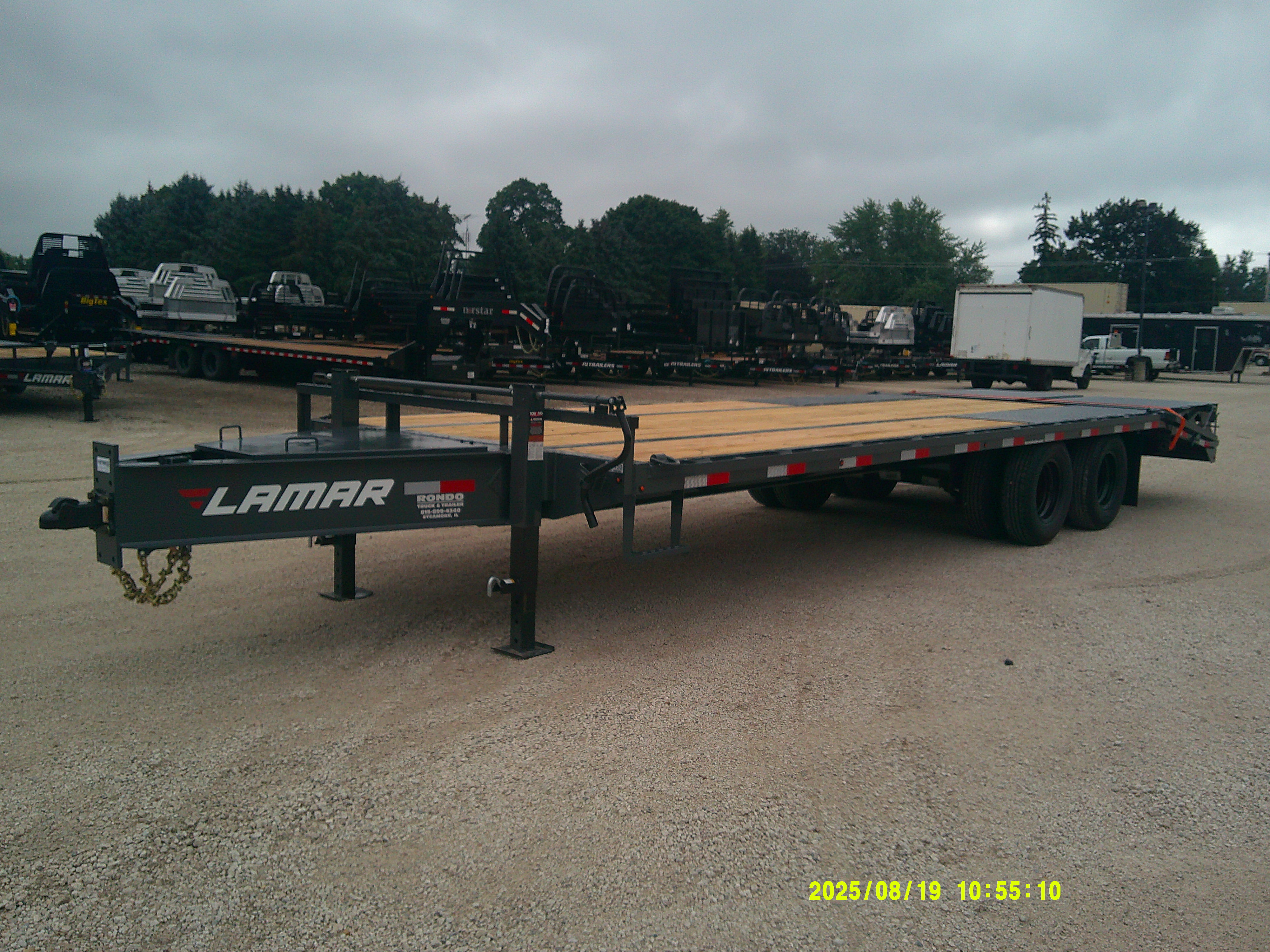 2026 Lamar 102x25  Equipment Deckover FD02252A