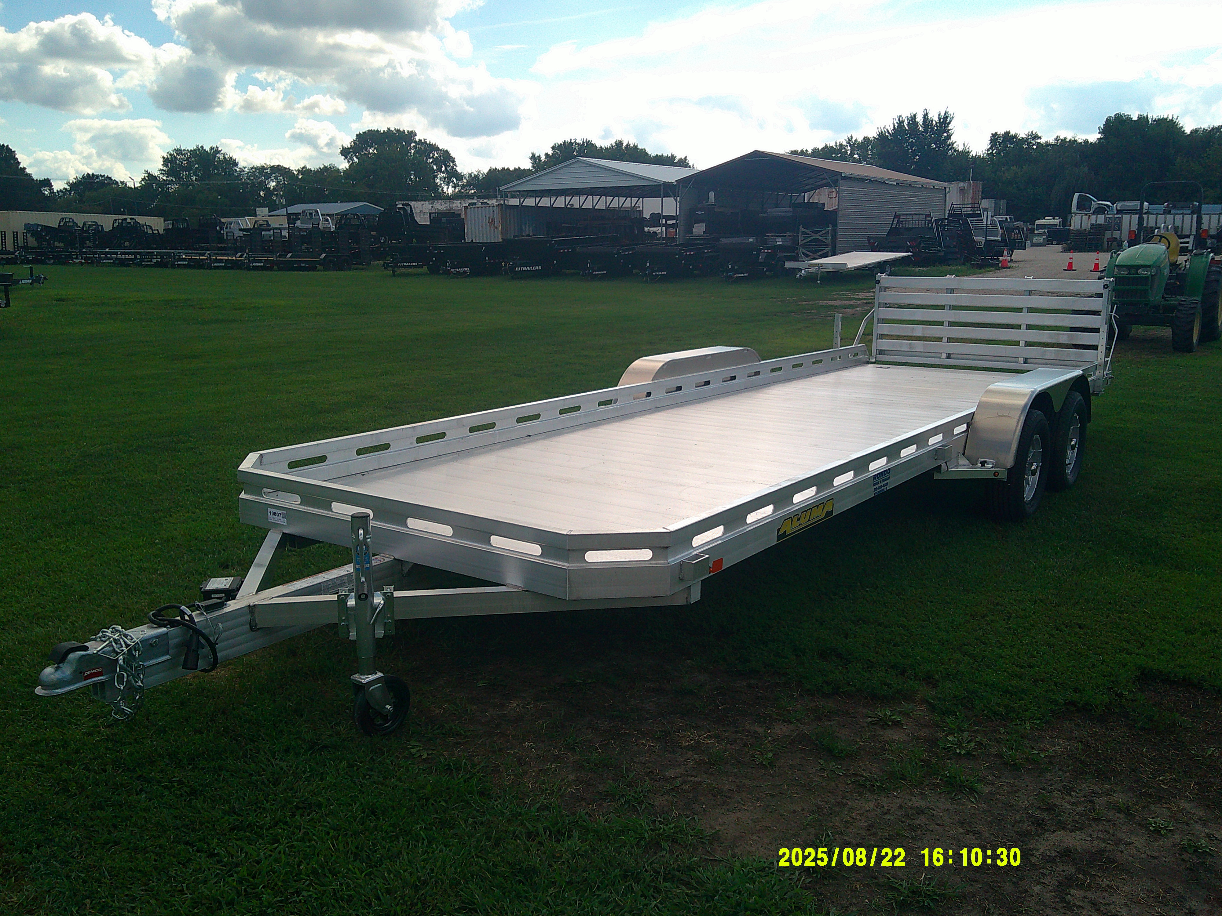 2026 Aluma 78x22  Utility 7822TA-EL-BT-RTD