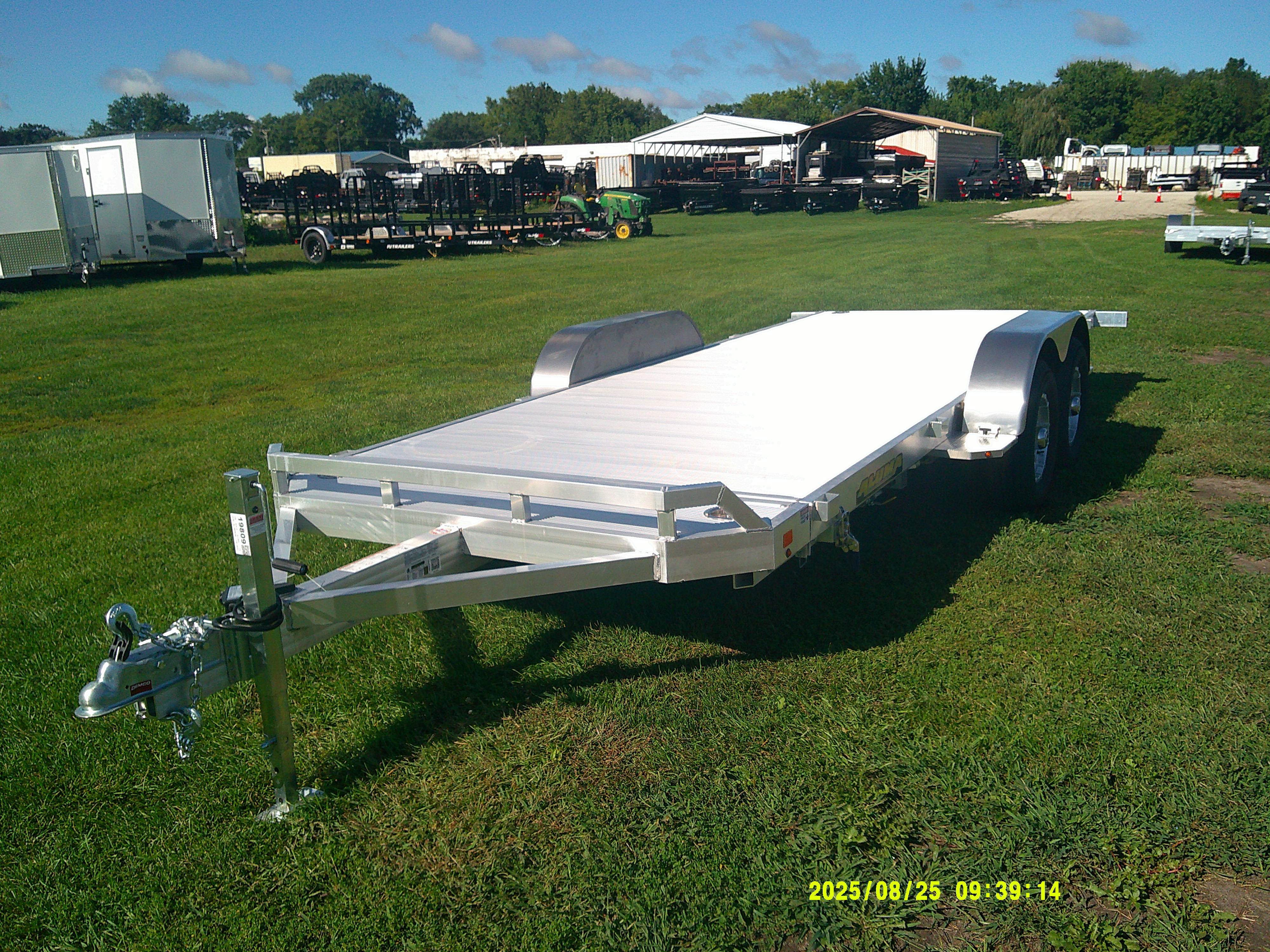 2026 Aluma 82x18  Car Hauler 8218H-TILT-TA-EL-RTD