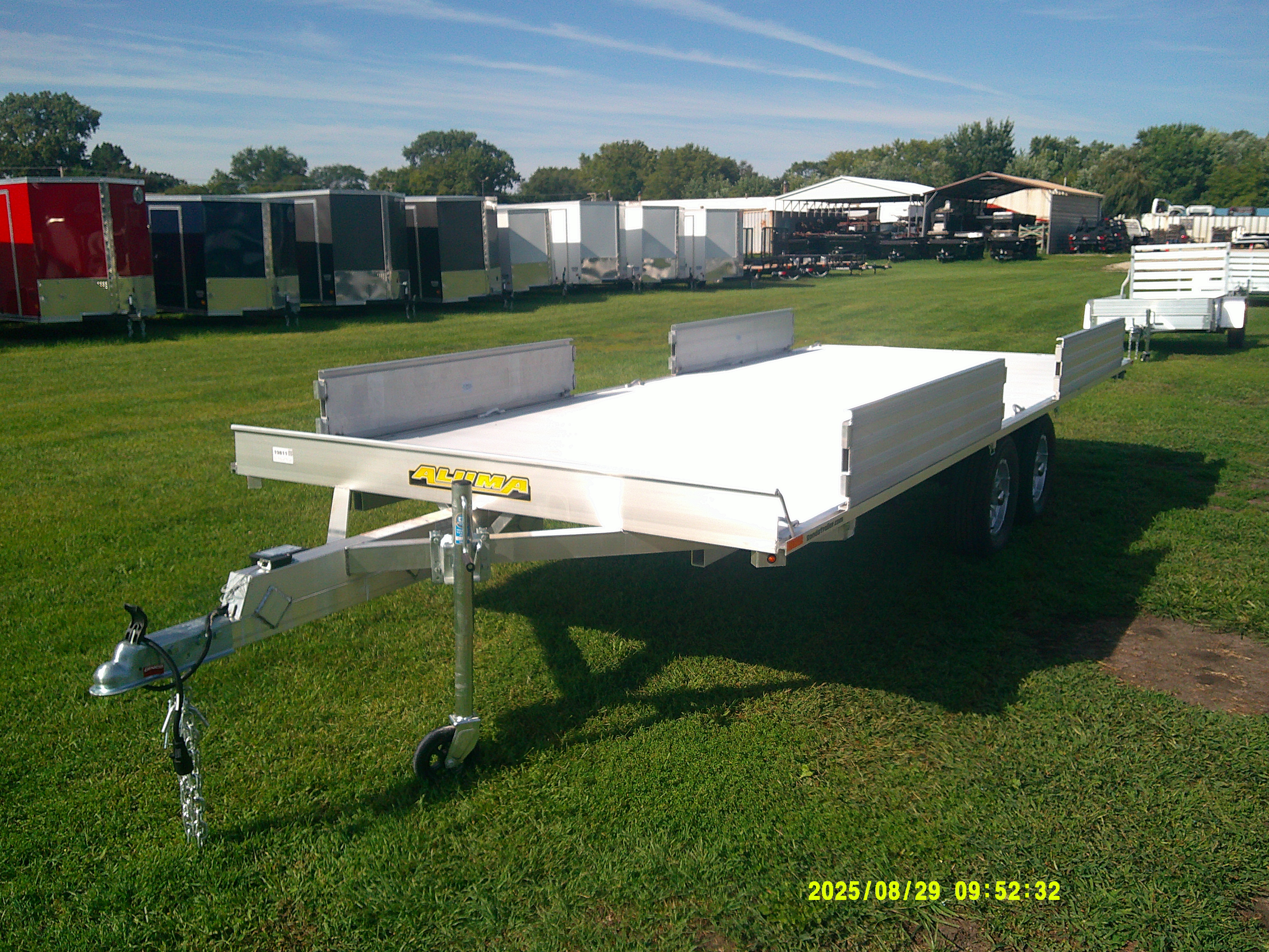 2026 Aluma 88x18  Utility A8818TA-EL-R