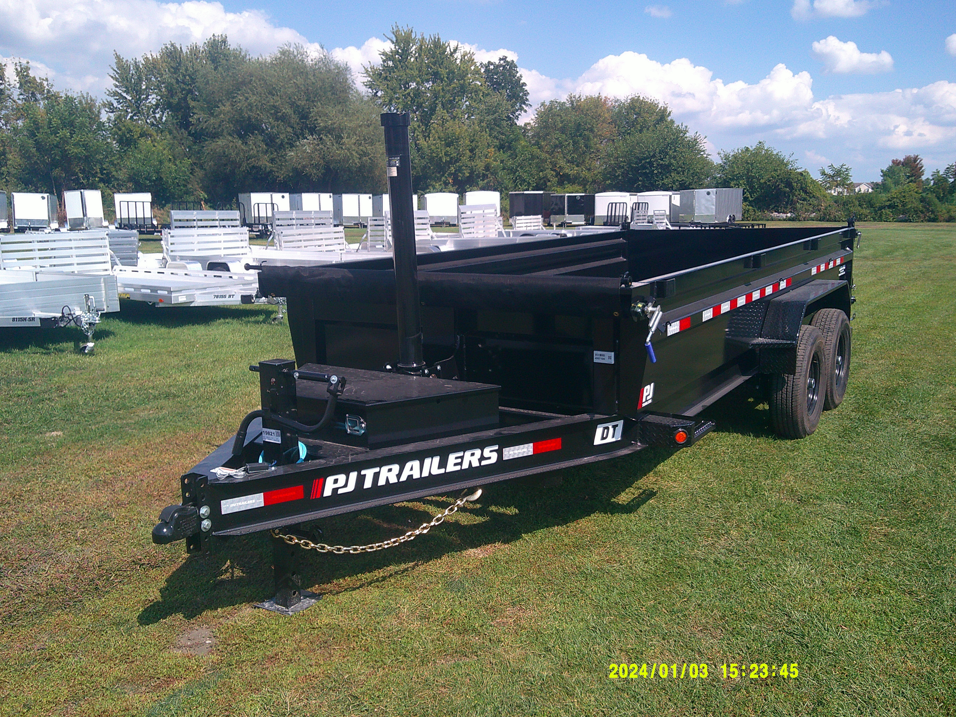 2026 PJ Trailer 83x16 DT Dump DTJ1672BSSK