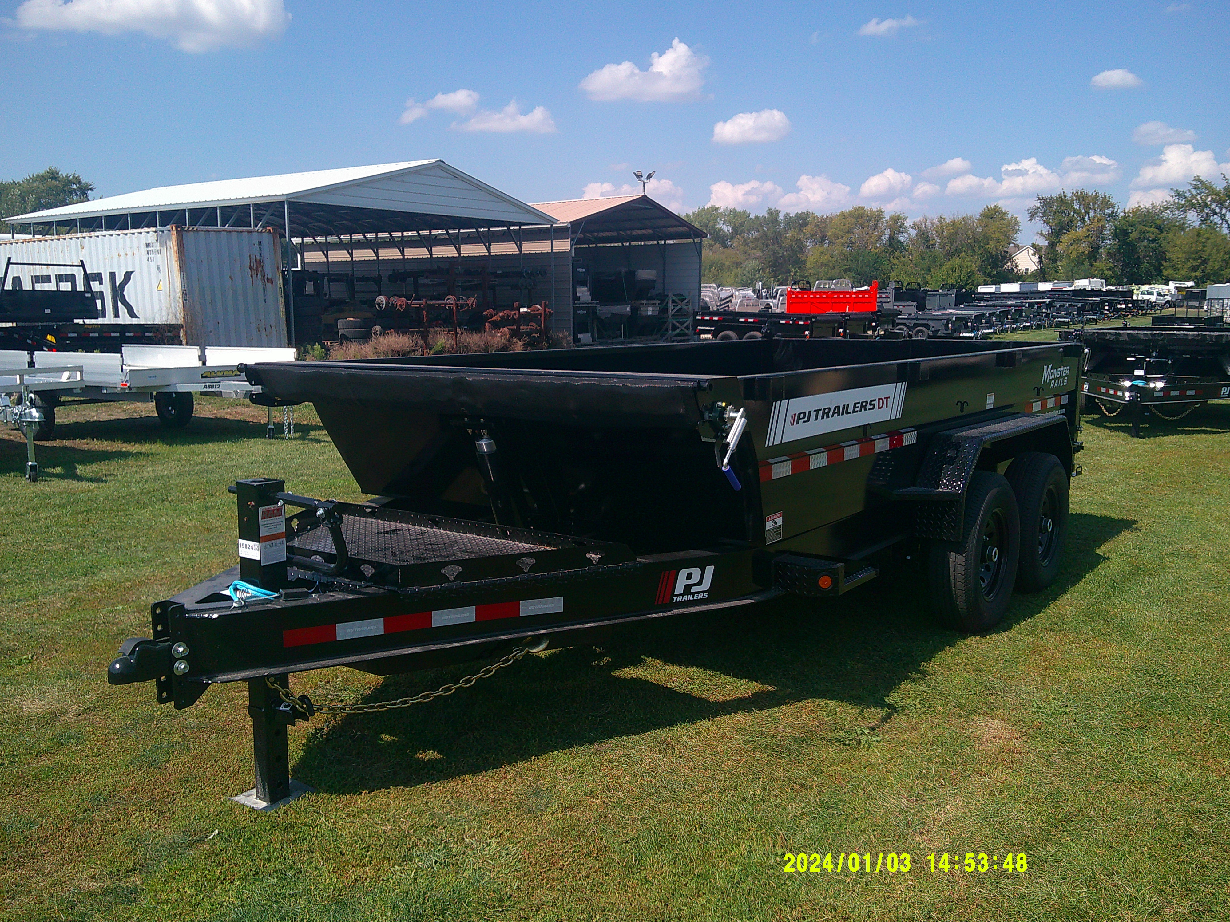 2026 PJ Trailer 83x14 DT Dump DT1J1472BSSK