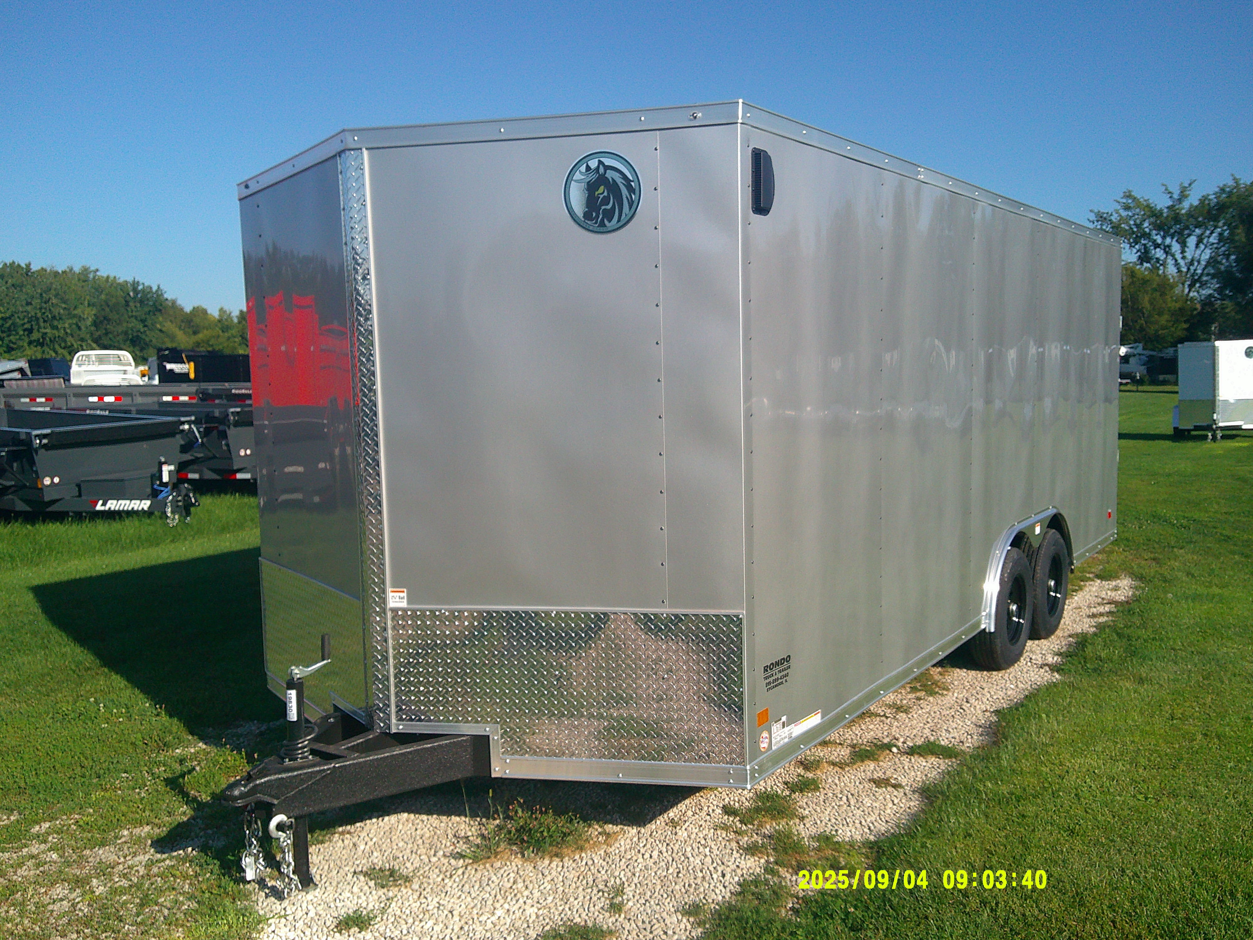 2026 Darkhorse 8.5x20  Enclosed Car Hauler DHW8.5X20TA52