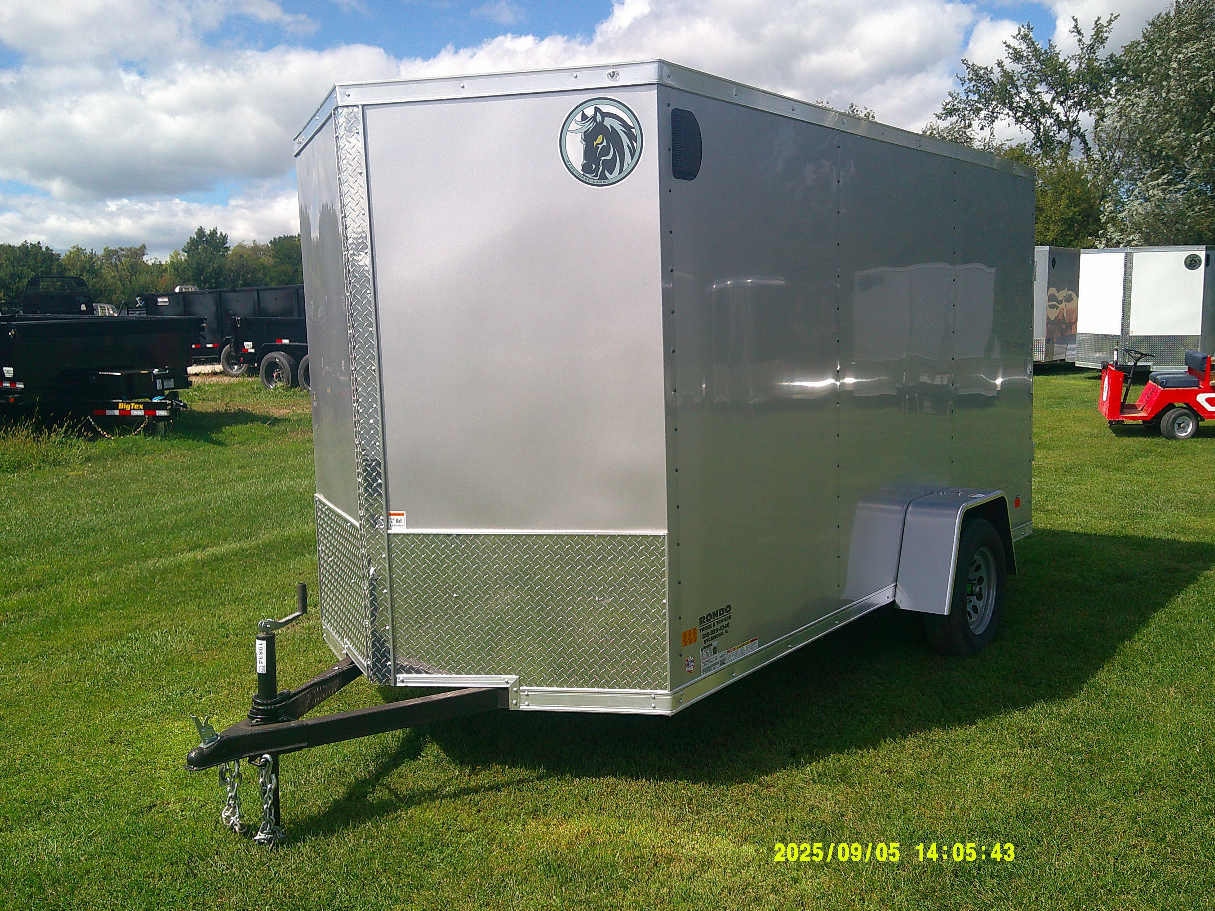 2026 Darkhorse 6x12  Enclosed Cargo DHW6X12SA30