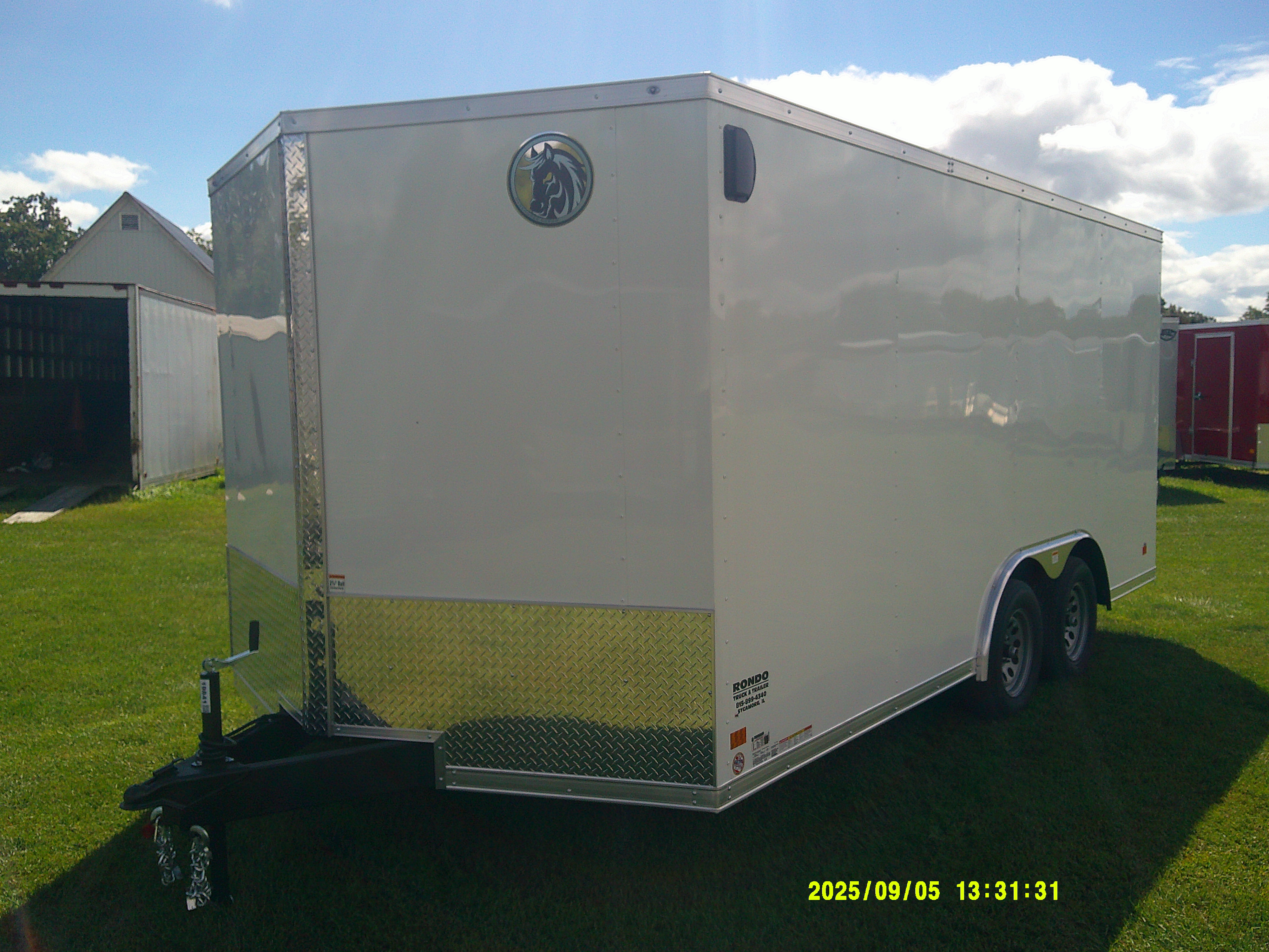 2026 Darkhorse 8.5x16  Enclosed Car Hauler DHW8.5X16TA35
