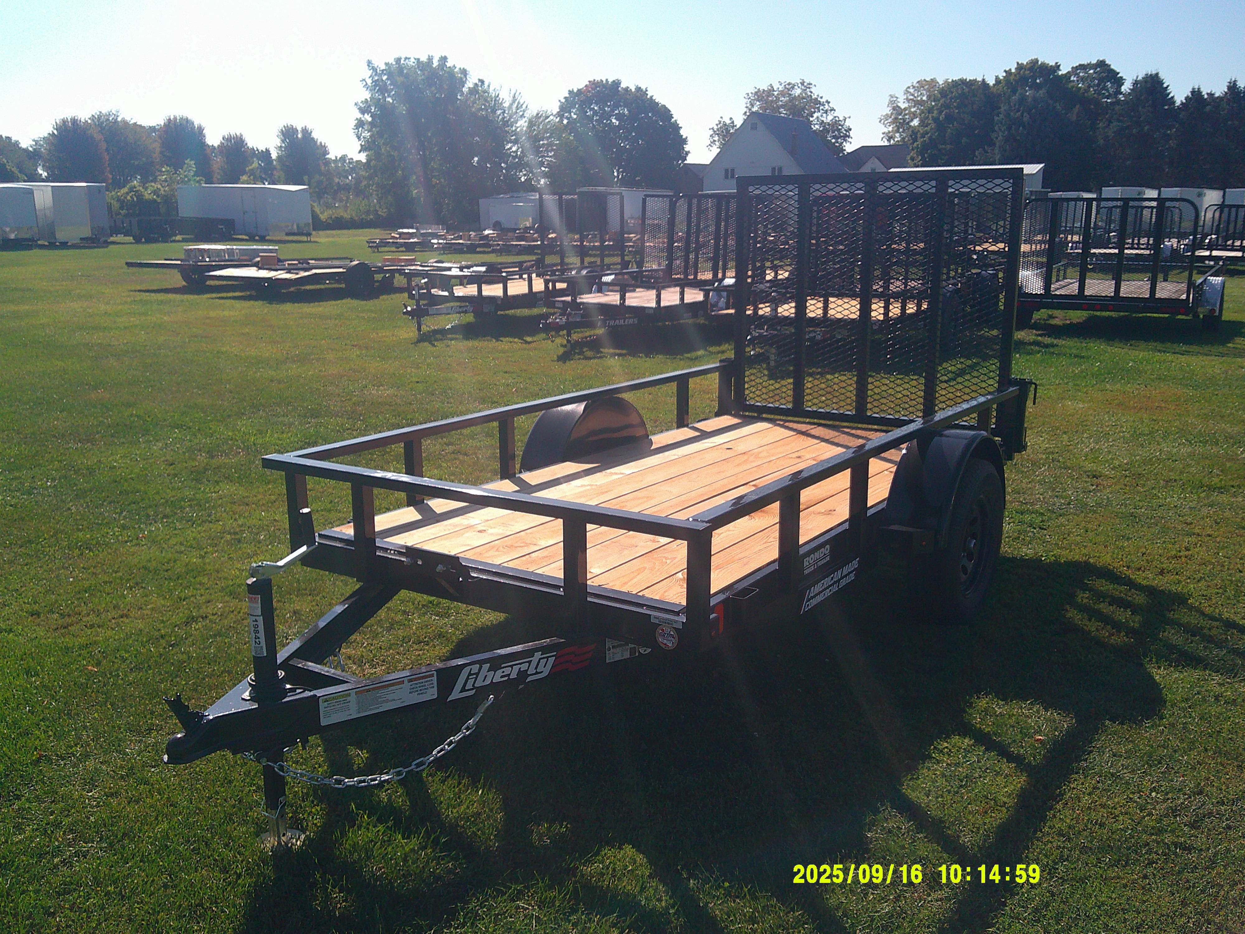 2026 Liberty 60x10  Single Axle Utility LU3K10X60