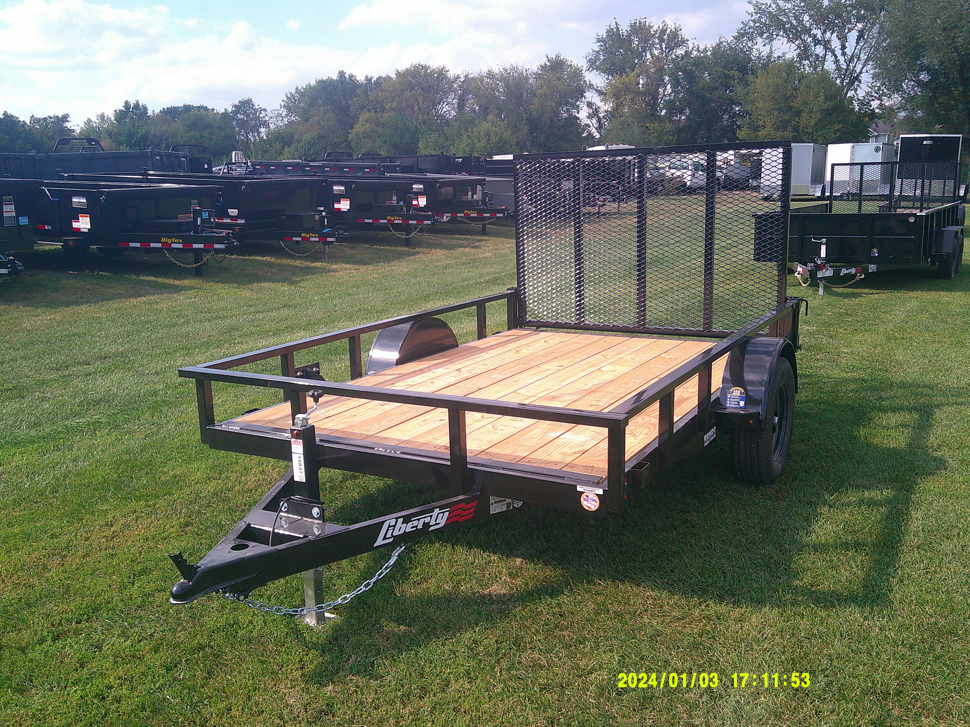 2026 Liberty 78x10  Single Axle Utility LU3K78X10