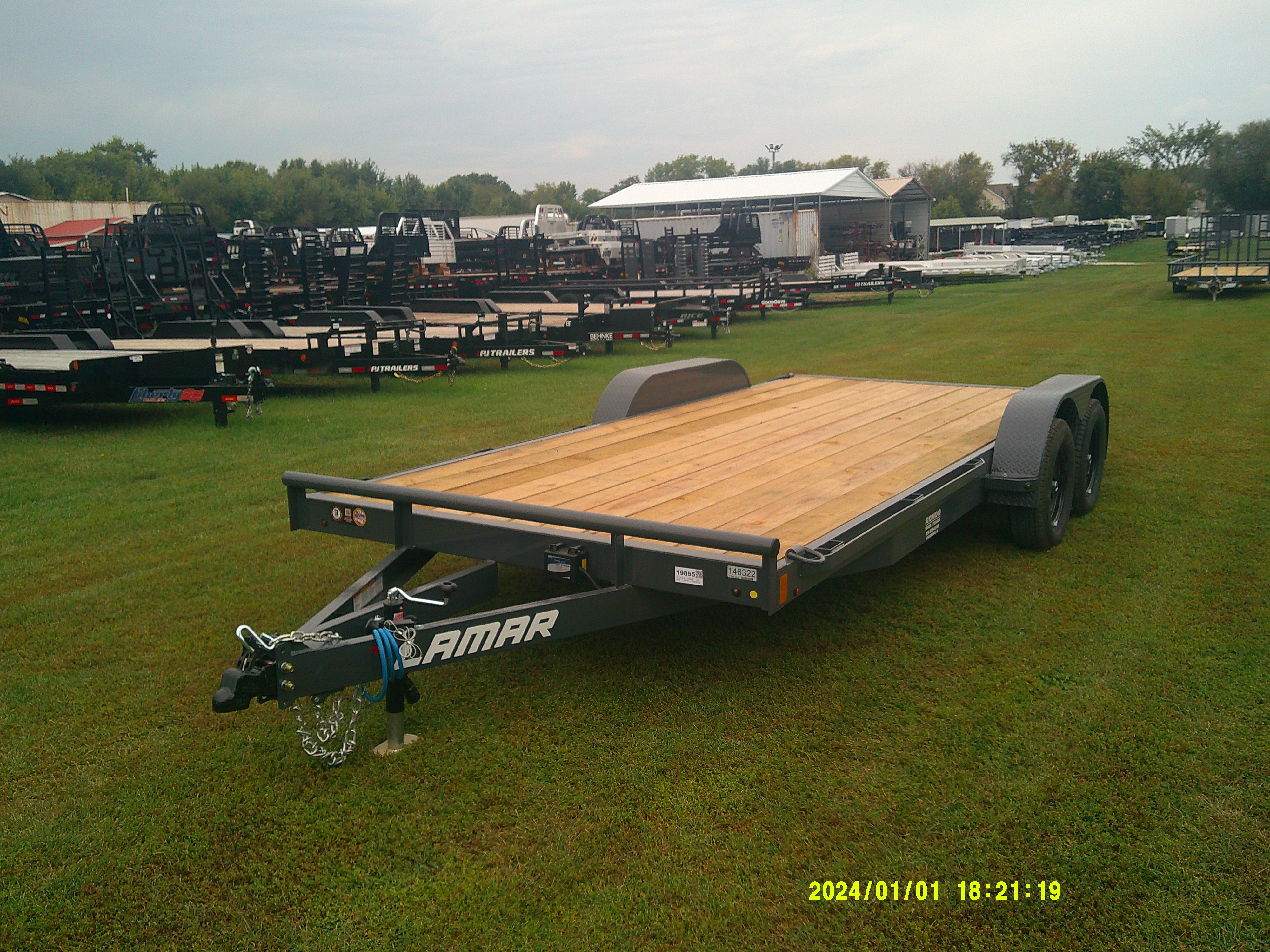 2026 Lamar 83x18  Car Hauler CE831823