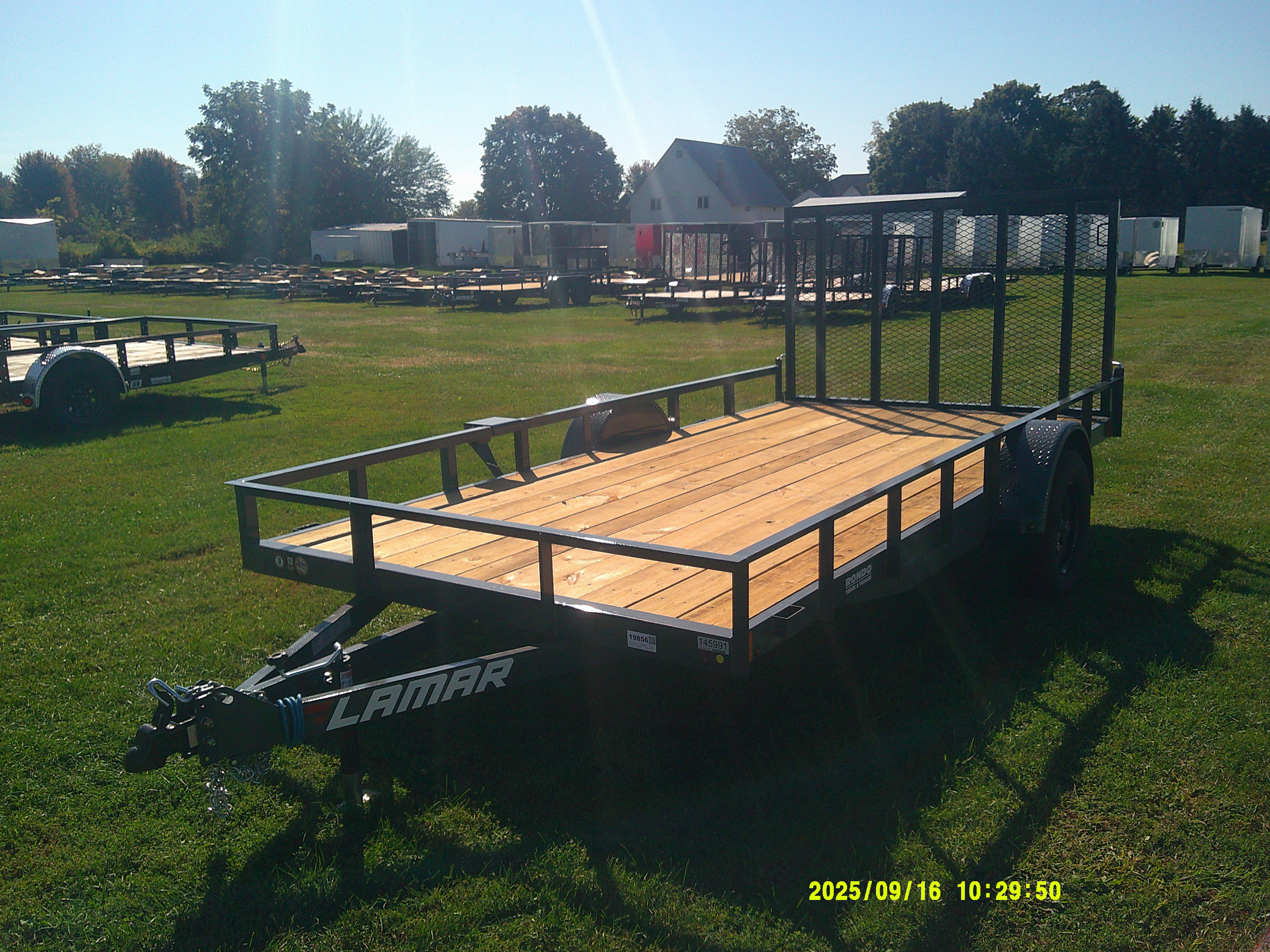 2026 Lamar 83x14  Single Axle Utility UC831413