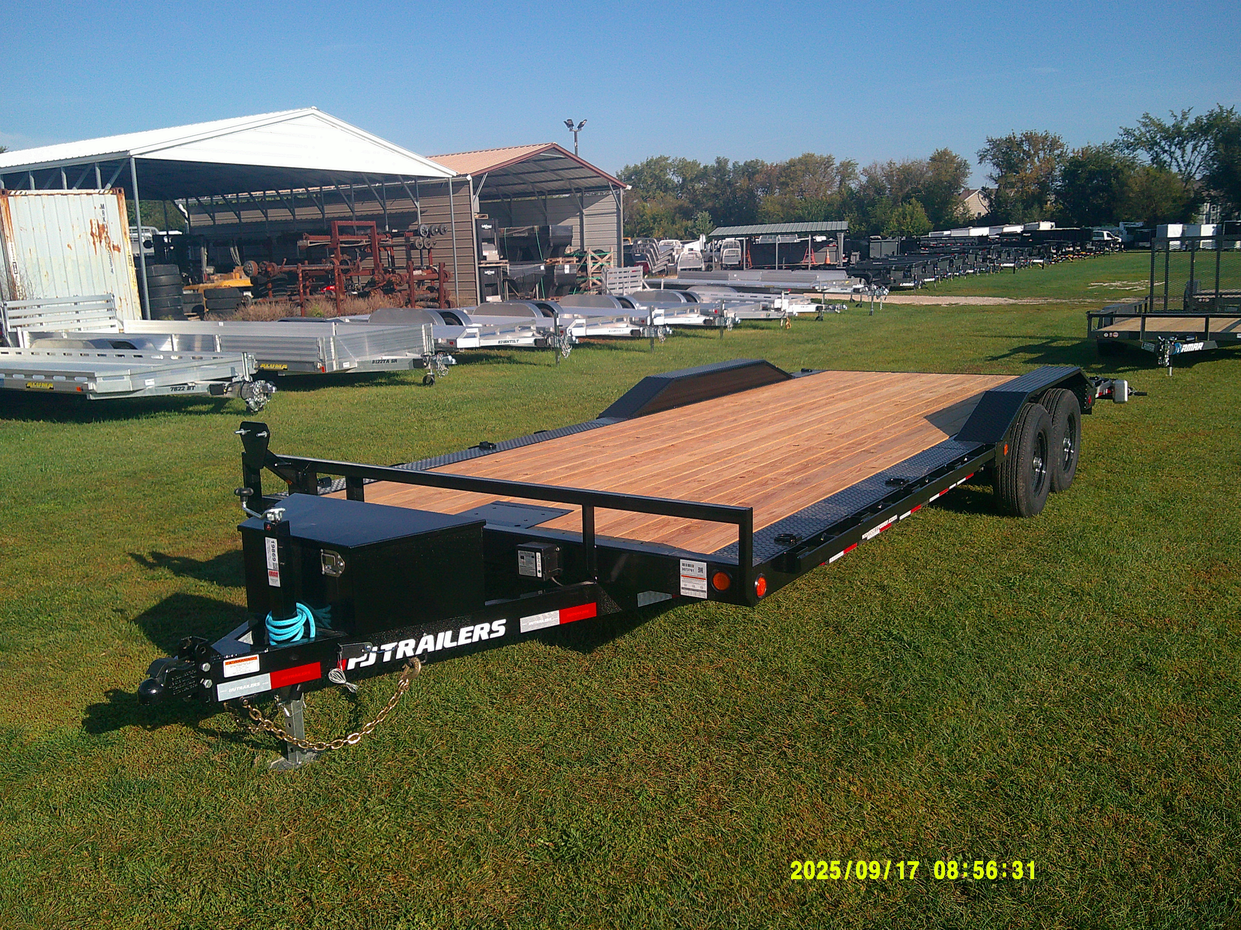 2026 PJ Trailer 102x22 B5 Car Hauler B5J2252BSNK-TB05-WN01