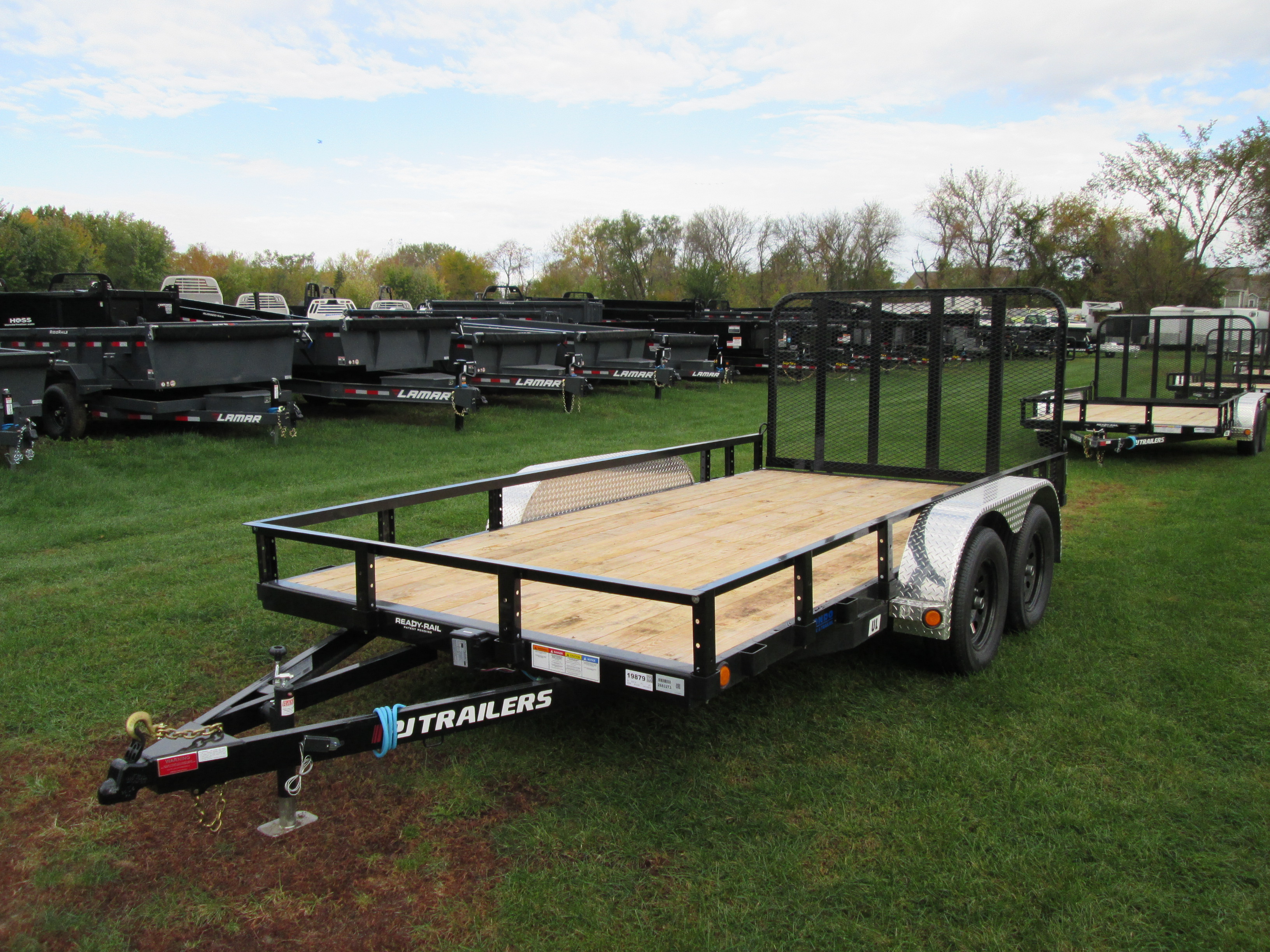 2026 PJ Trailer 83x14 UL Utility UL21432BSGK