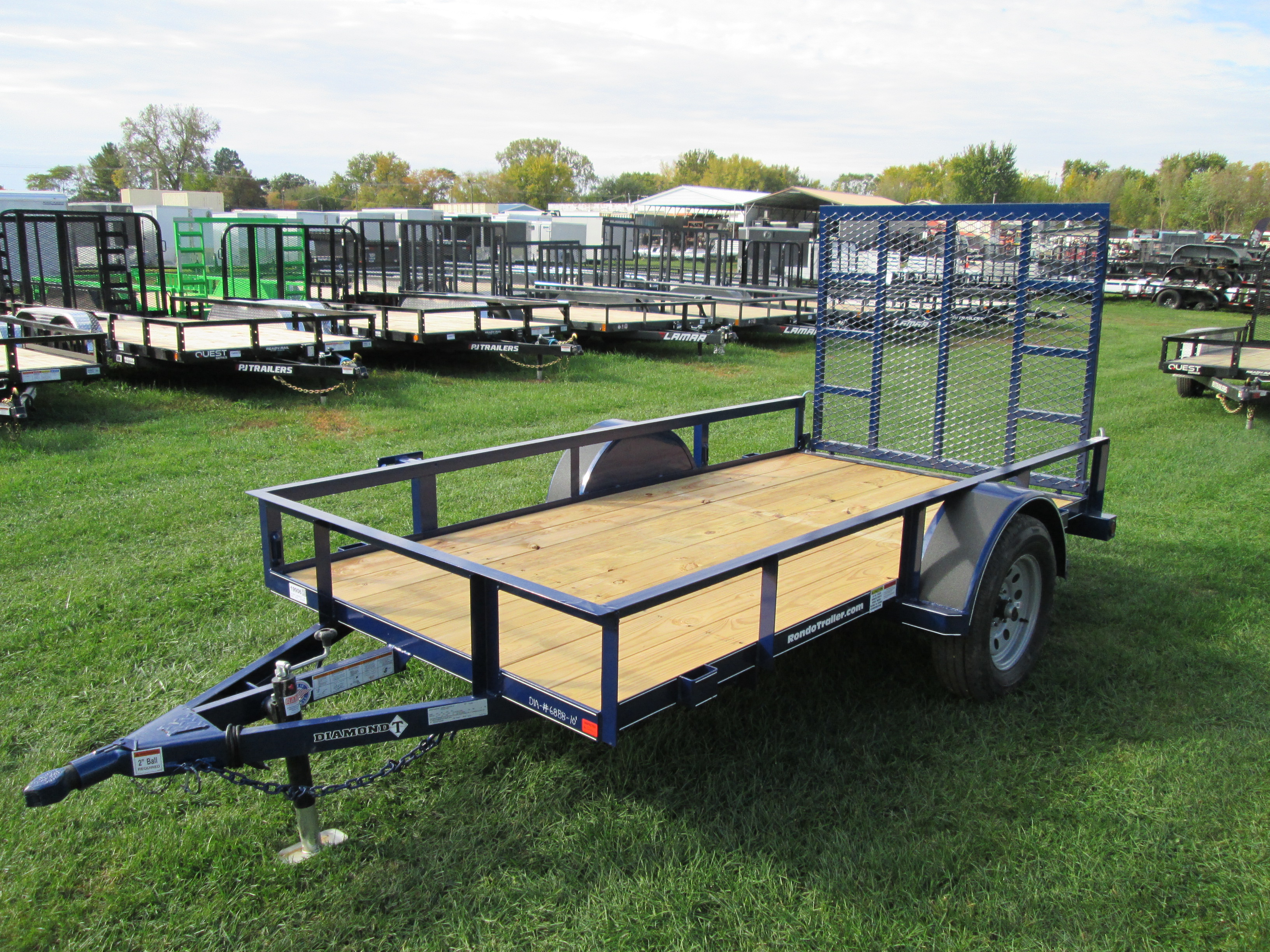 2026 Diamond T 60x10  Single Axle Utility 510SAS