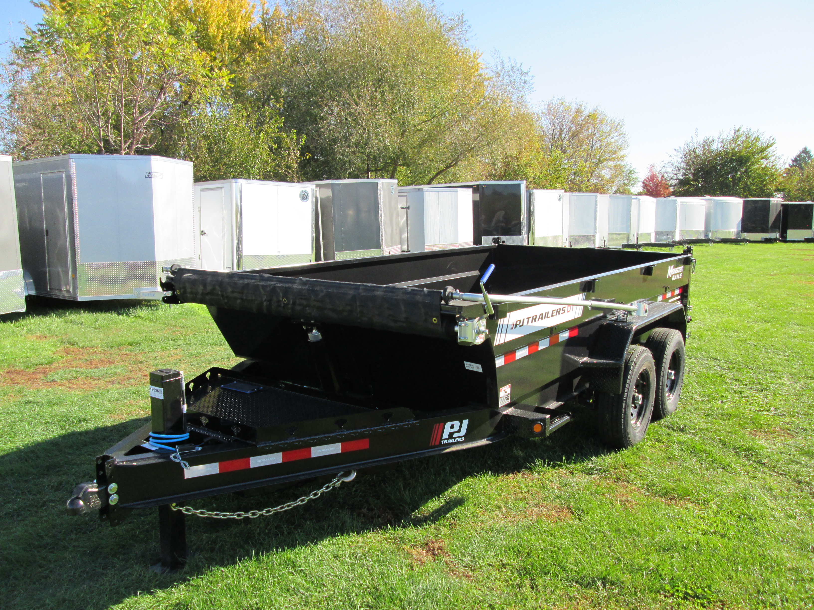 2026 PJ Trailer 83x14 DT Dump DT1J1492BSSK-VYGR