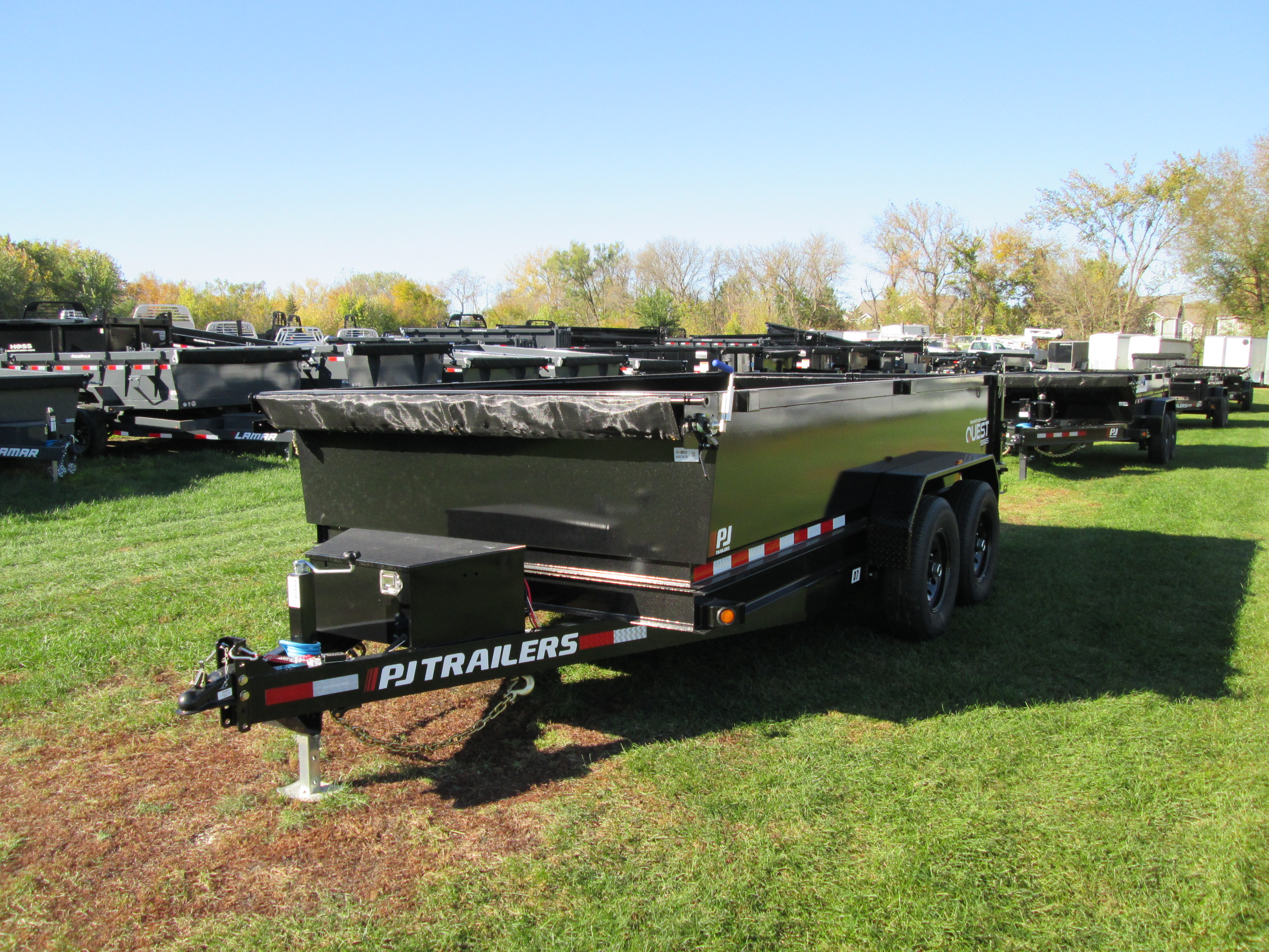 2026 PJ Trailer 83x14 D7 Dump D7C1472BSSK