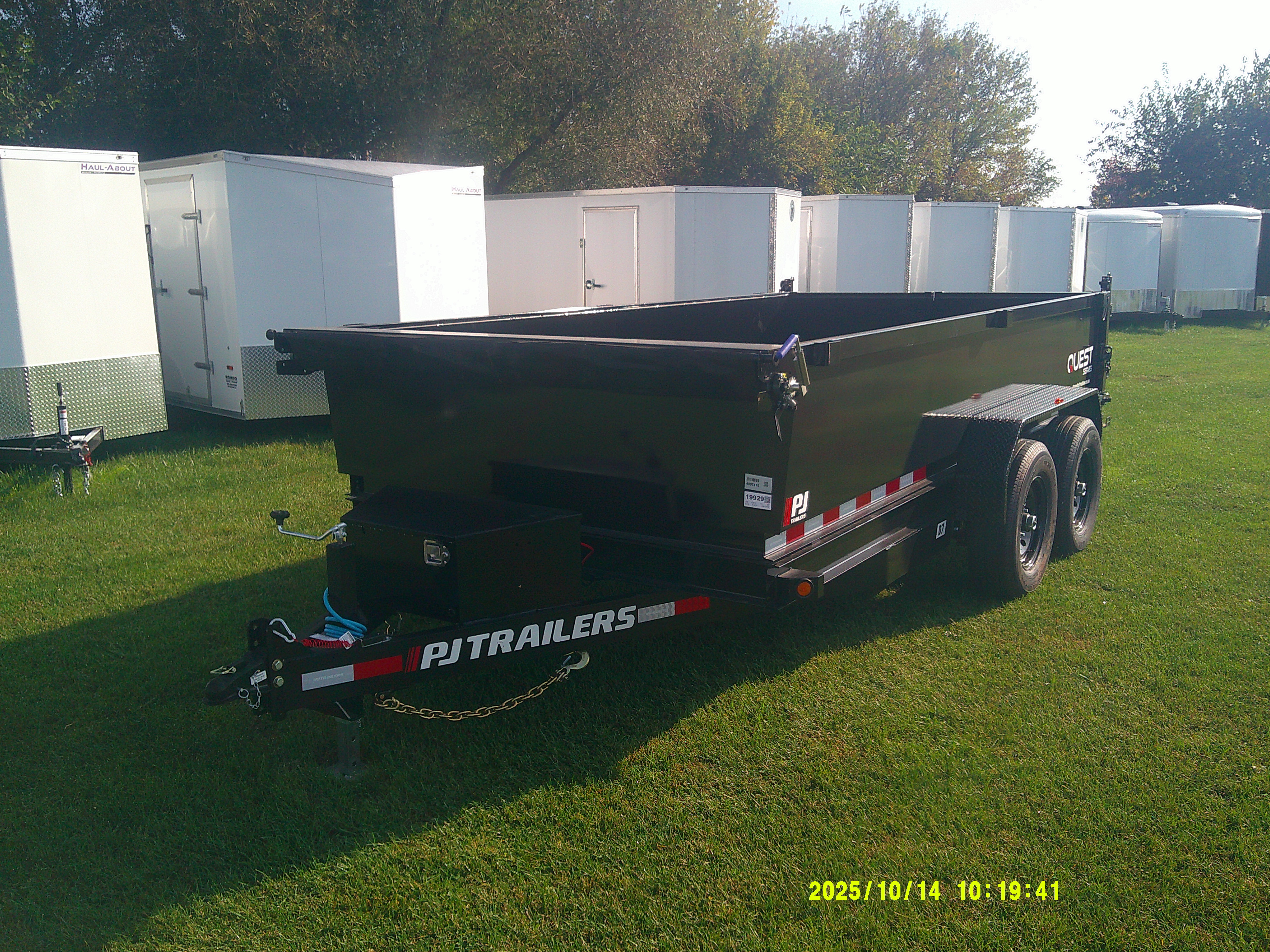 2026 PJ Trailer 83x14 D7 Dump D7C1472BSSK