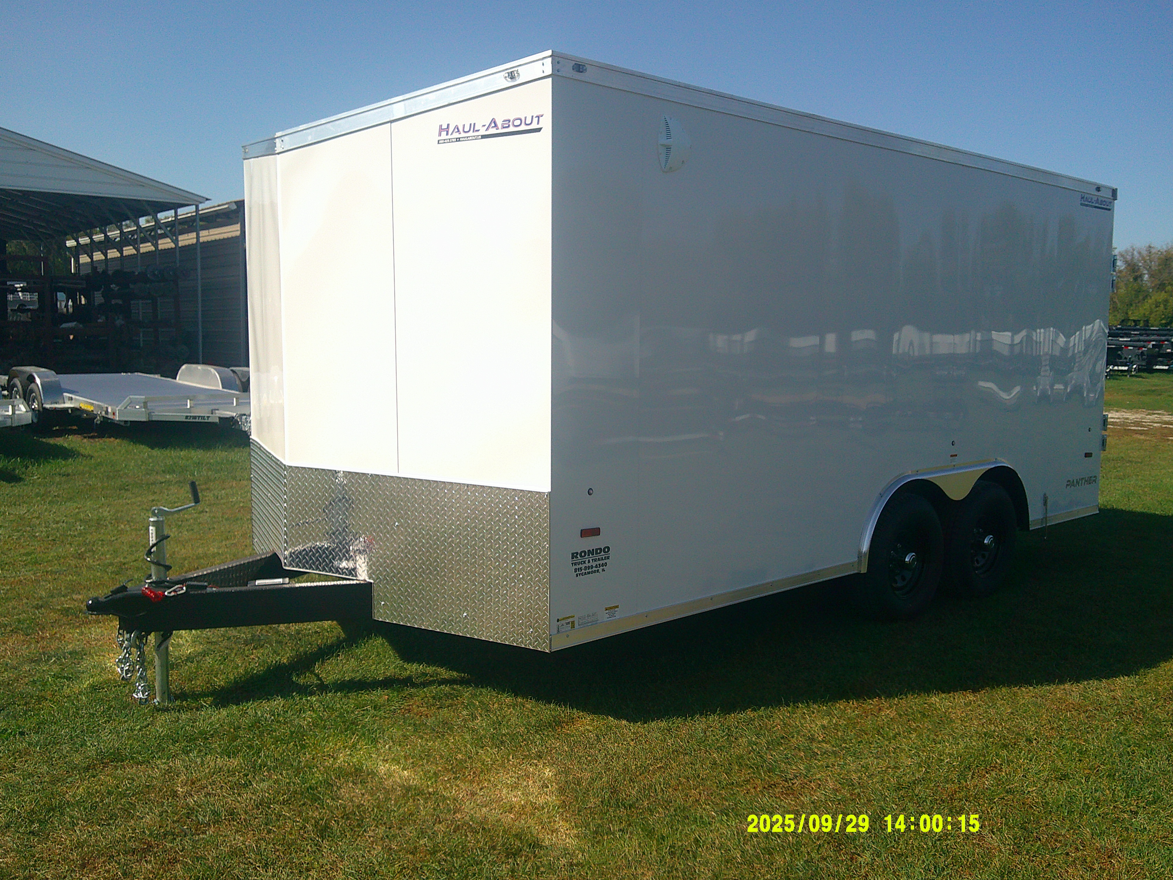 2026 Haul-About 8.5x16  Enclosed Car Hauler PAN8516TA3