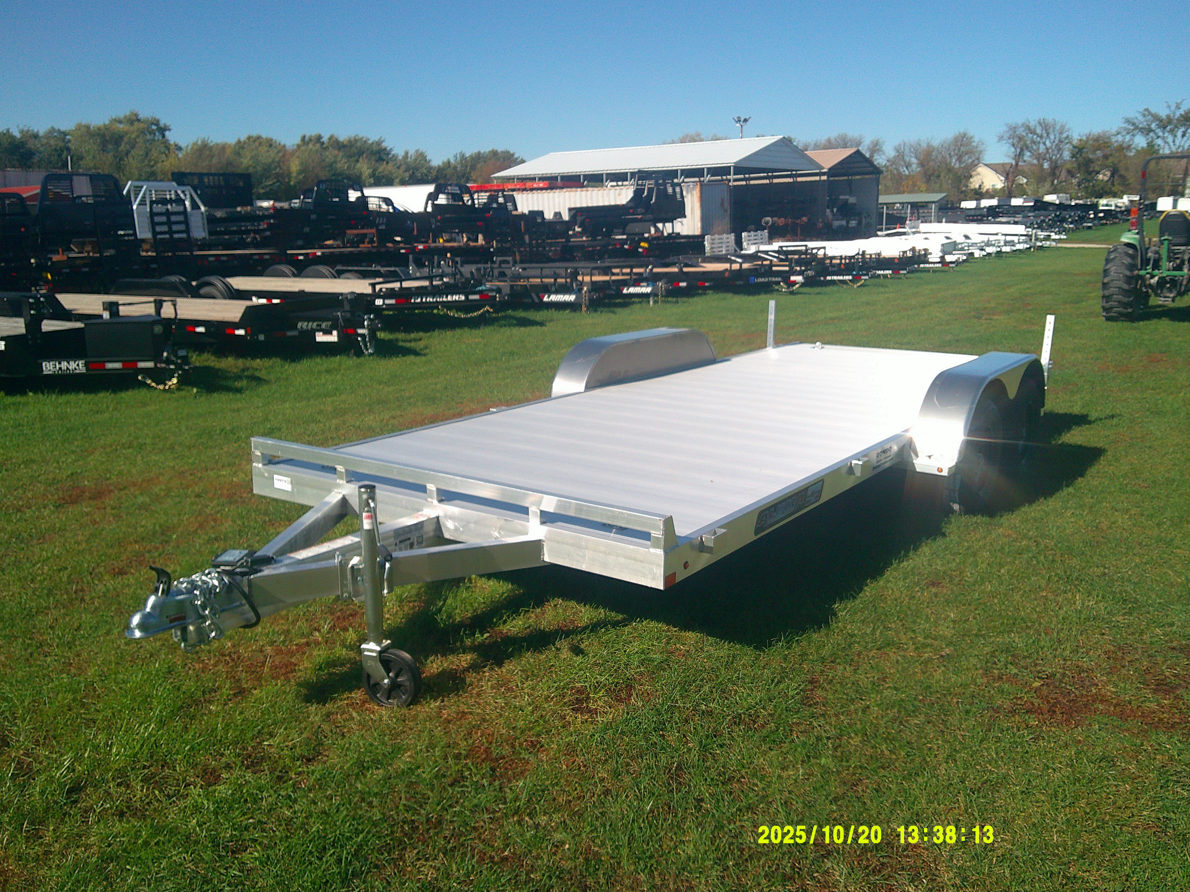 2026 Aluma 82x18  Car Hauler 8218ESA-TA-EL-R-RTD