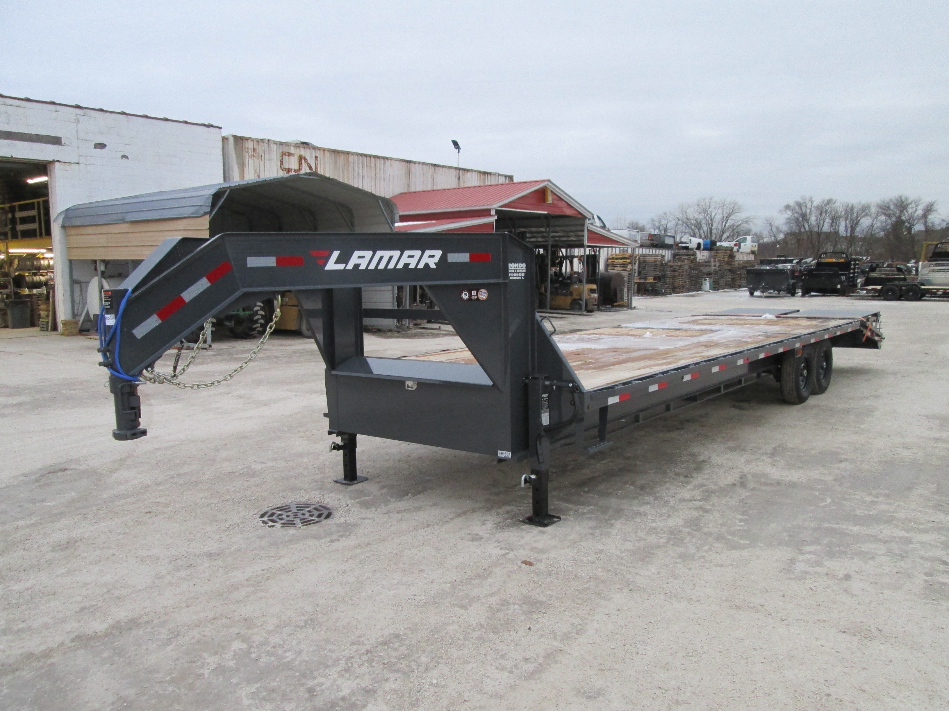 2026 Lamar 102x30  Gooseneck FS023027