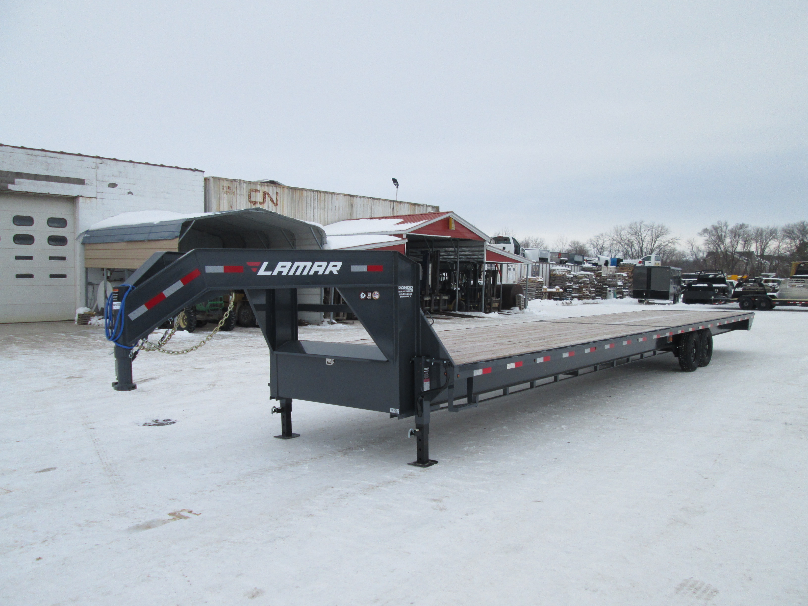 2026 Lamar 102x40  Gooseneck FS024027