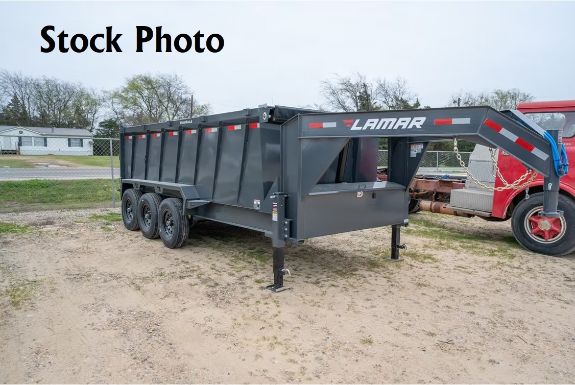 2026 Lamar 83x16  Gooseneck Dump DT831637