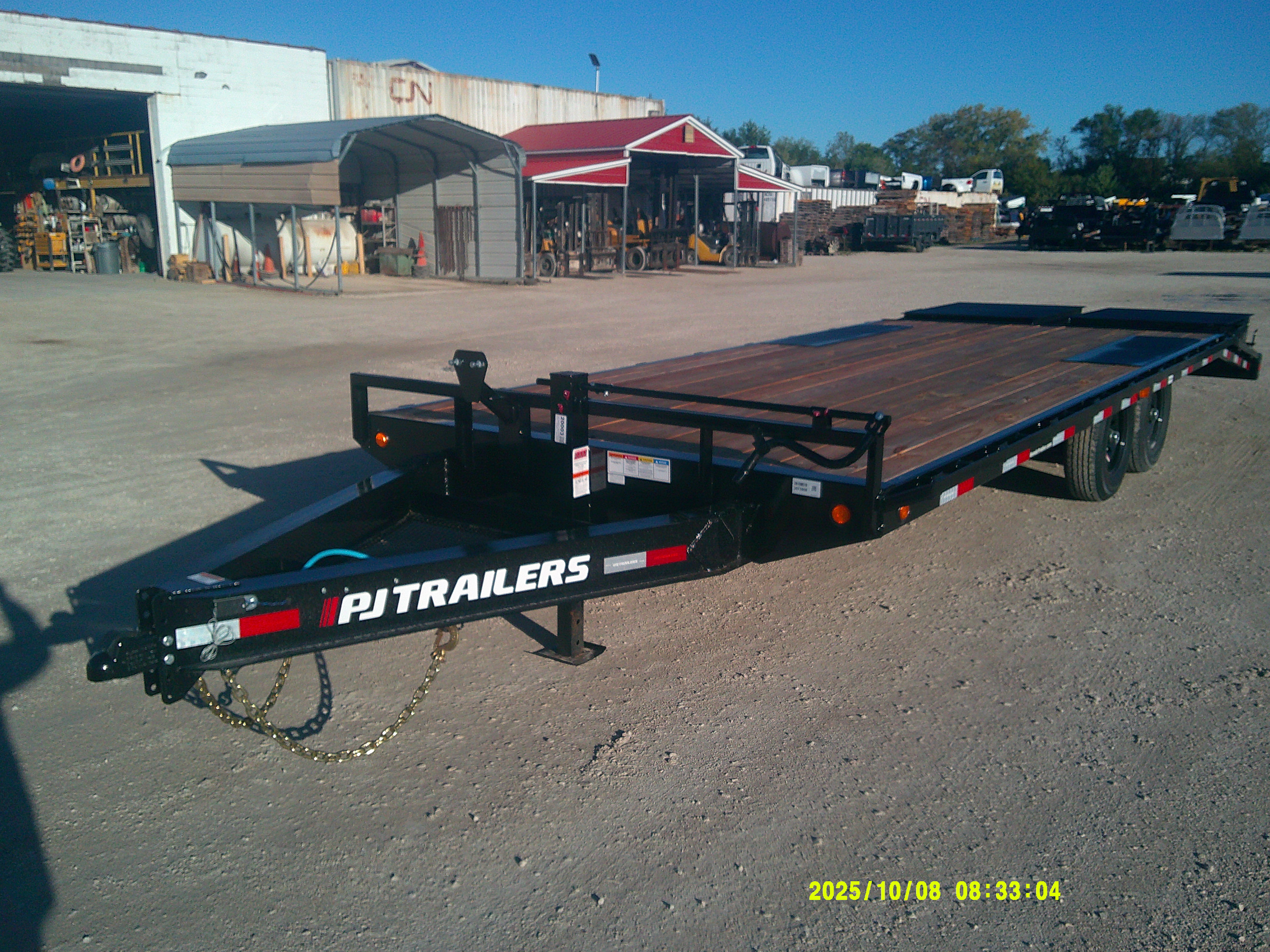 2026 PJ Trailer 102x22 F8 Equipment Deckover F8J2272BSYK
