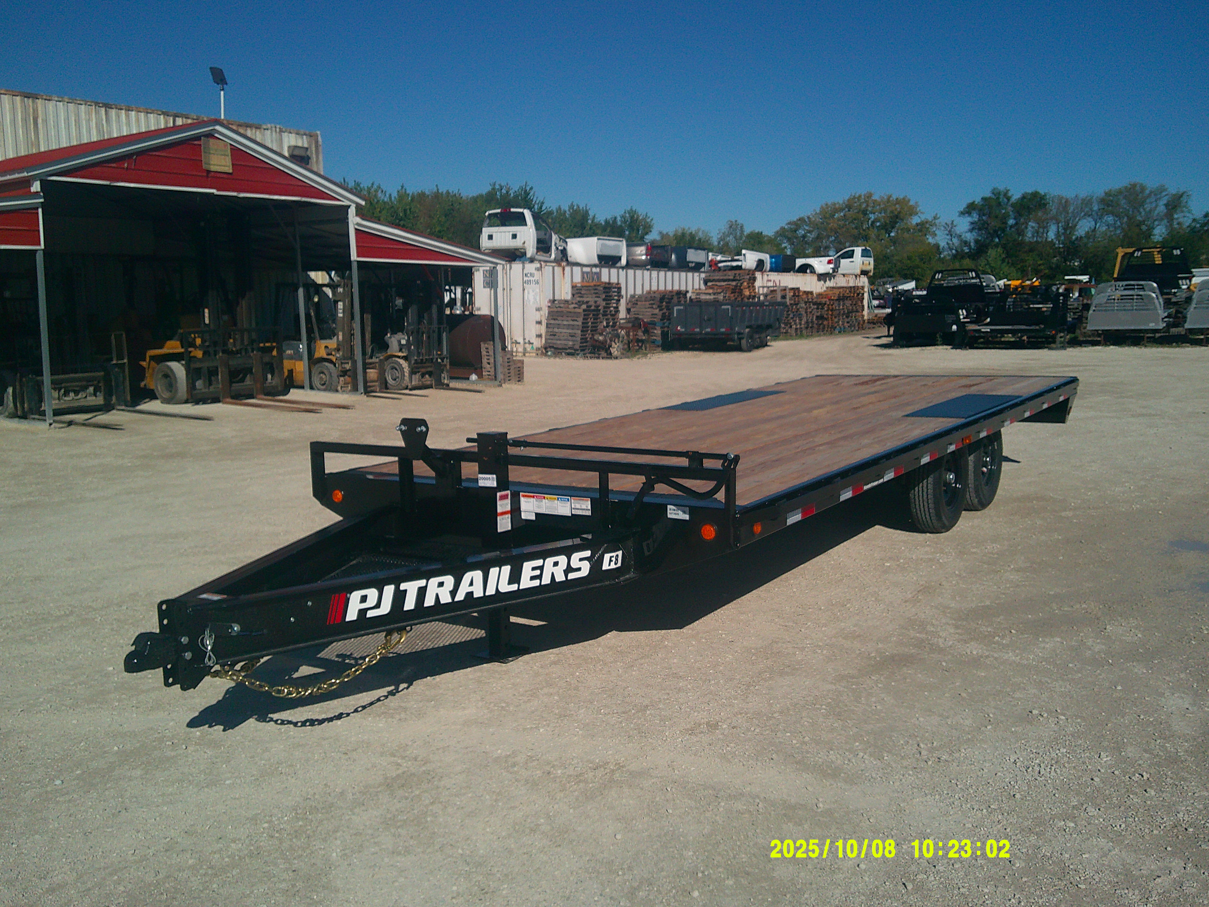 2026 PJ Trailer 102x22 F8 Equipment Deckover F8J2272BSSK